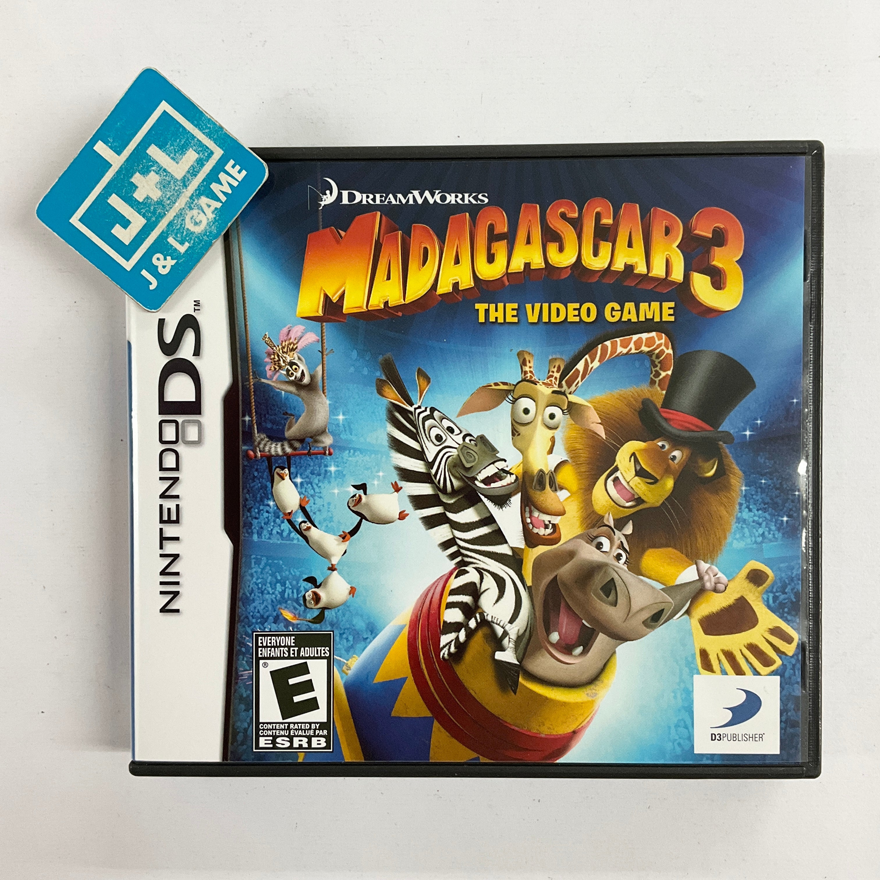 Madagascar 3: The Video Game - (NDS) Nintendo DS [Pre-Owned] | J&L Game