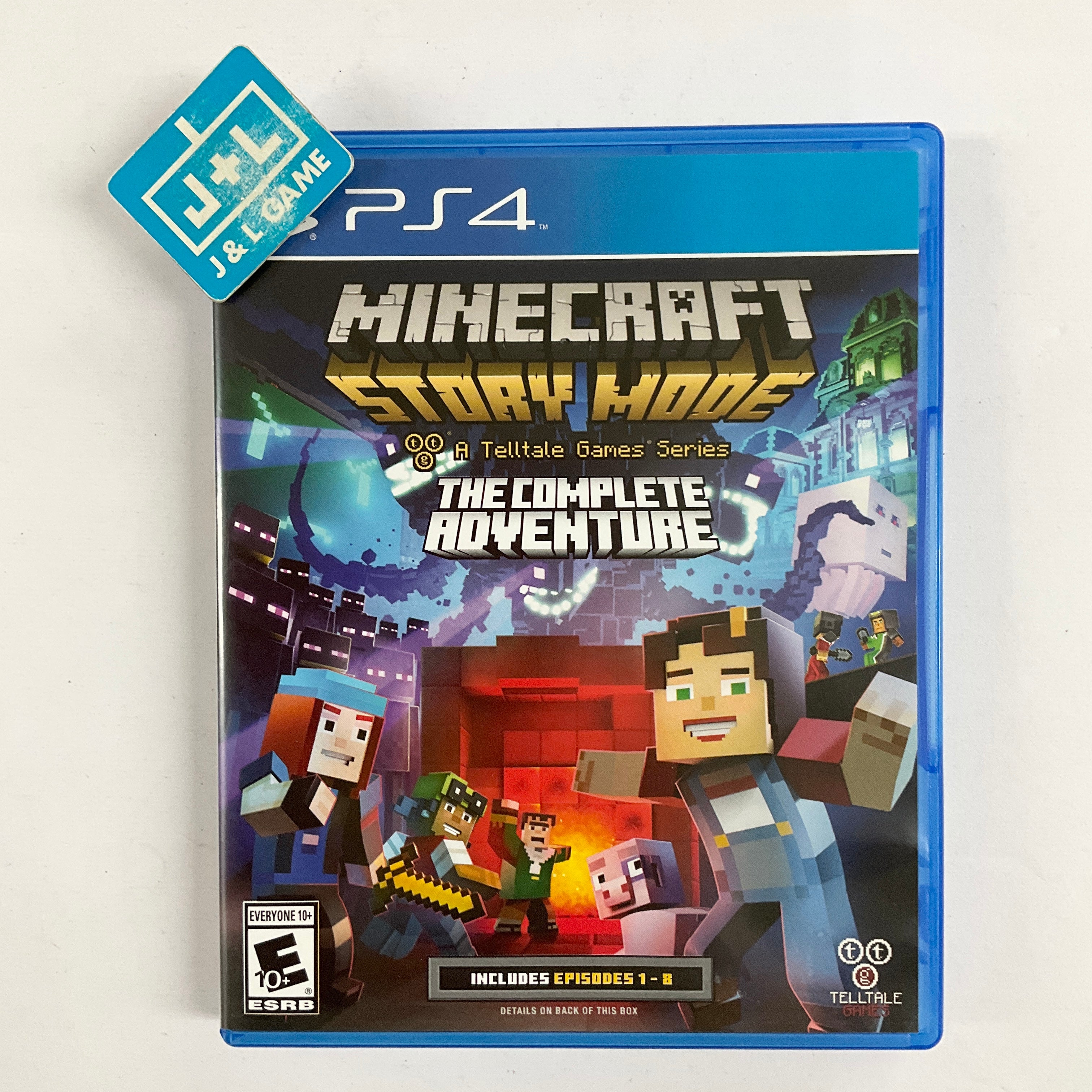 Minecraft: Story Mode- The Complete Adventure - (PS4) PlayStation 4 [P |  J&L Game