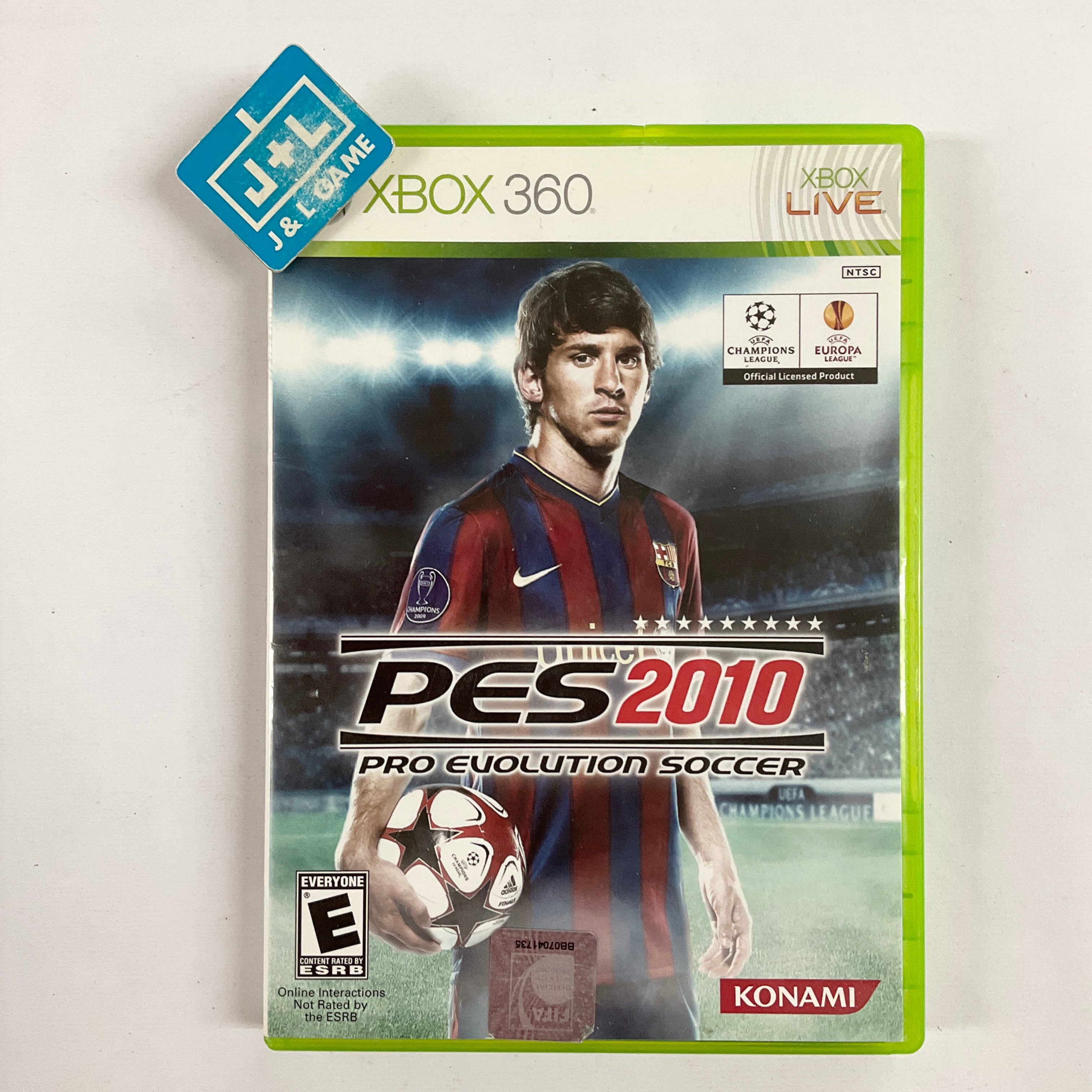 Pro Evolution Soccer 2010 - Xbox 360 [Pre-Owned] | J&L Game