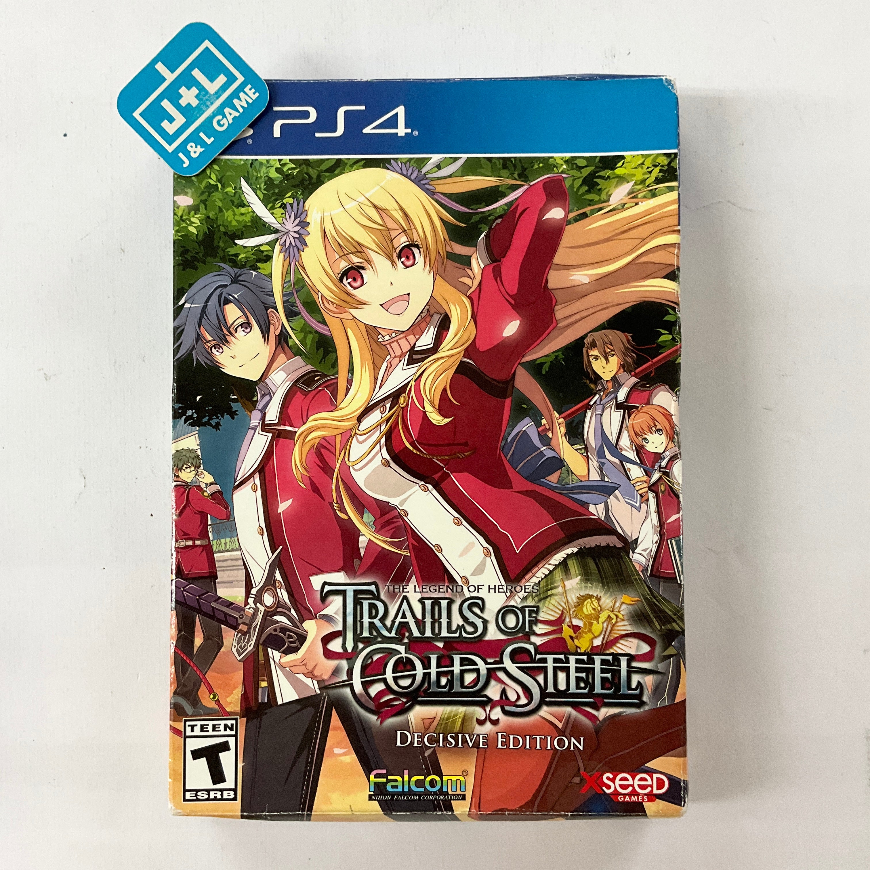 Legend of store Heroes: Trails of Cold Steel 1 and 2 LE Steelbooks