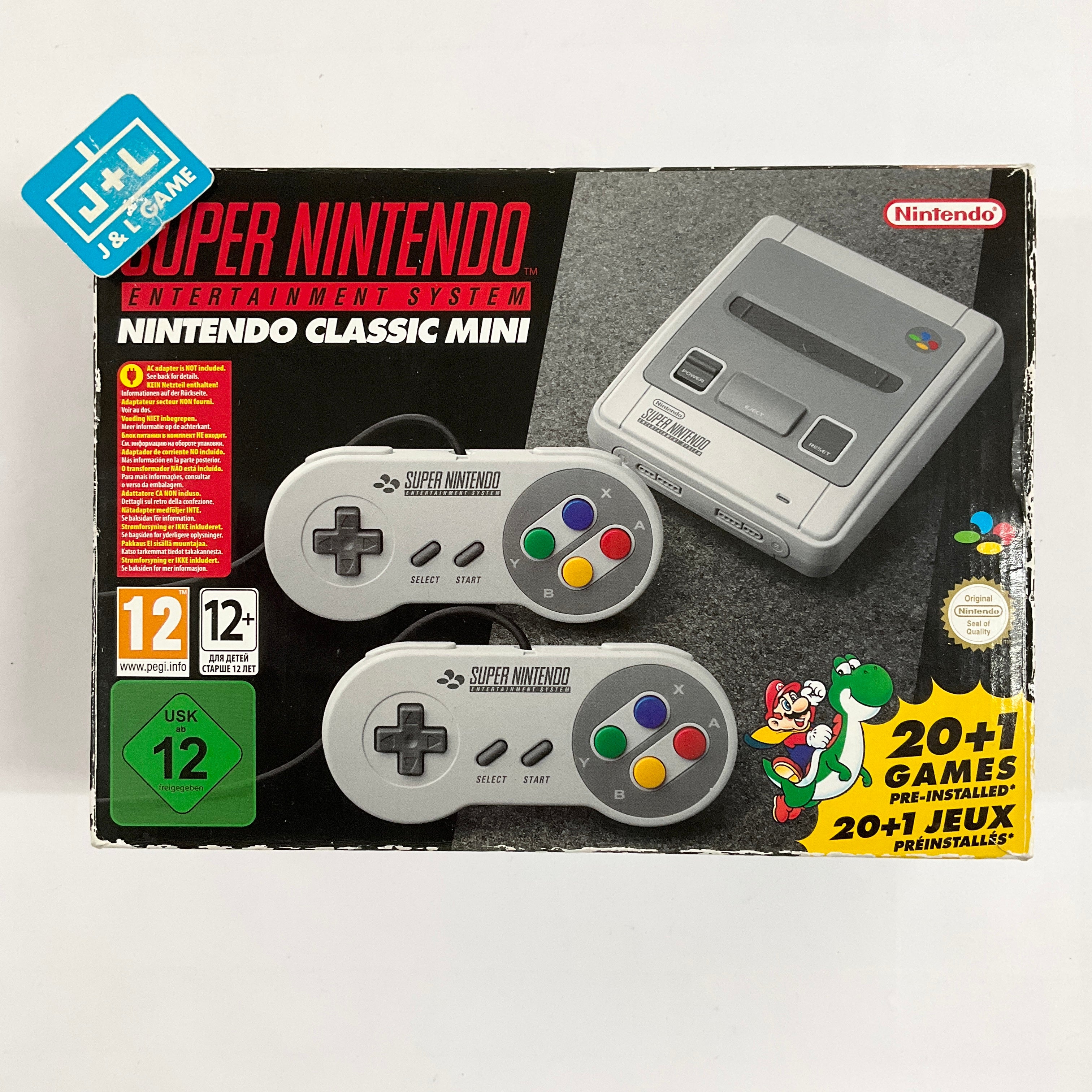 Nintendo super nes classic mini consoles hot pre owned