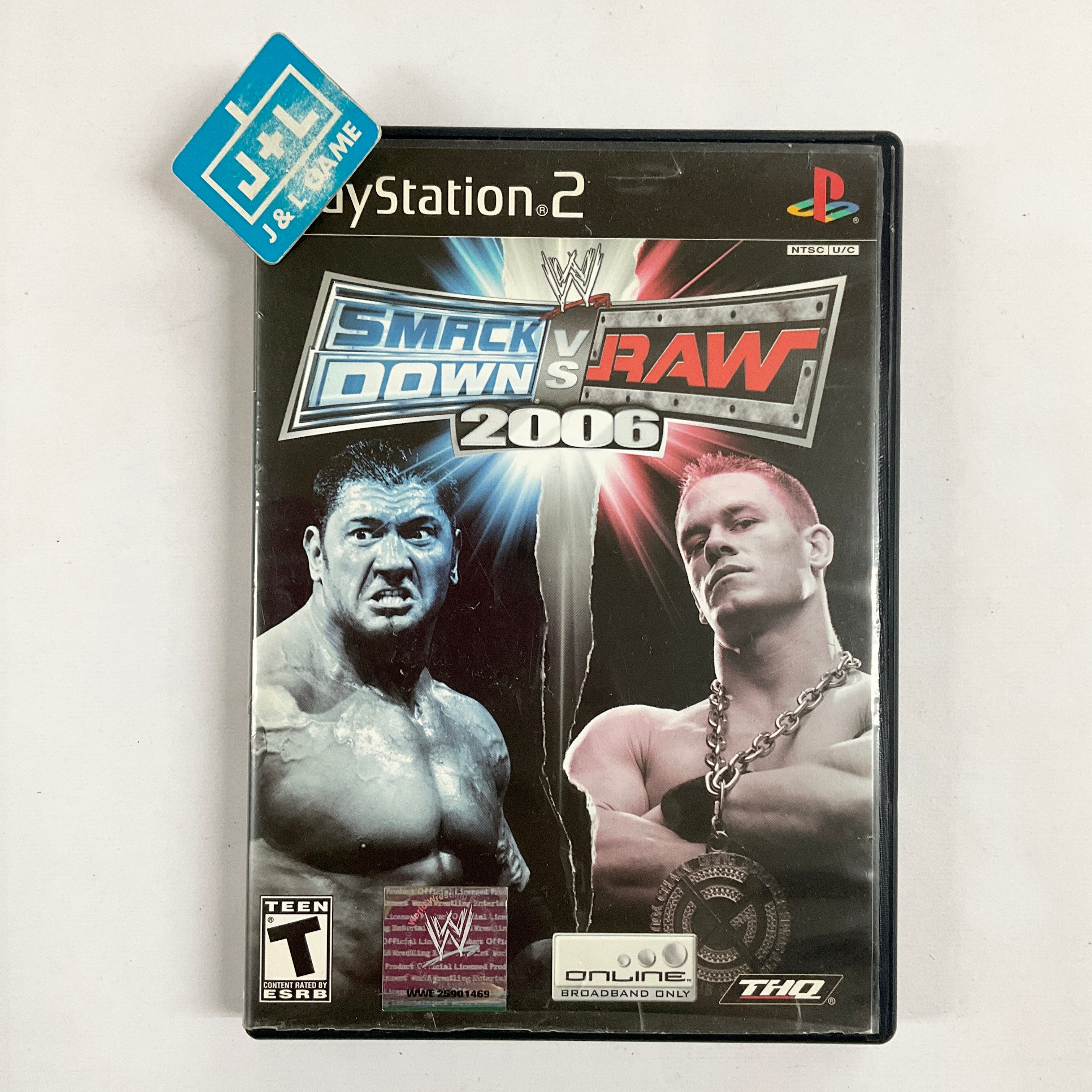 WWE Smackdown vs Raw 2006 - (PS2) PlayStation 2 [Pre-Owned] | J&L Game