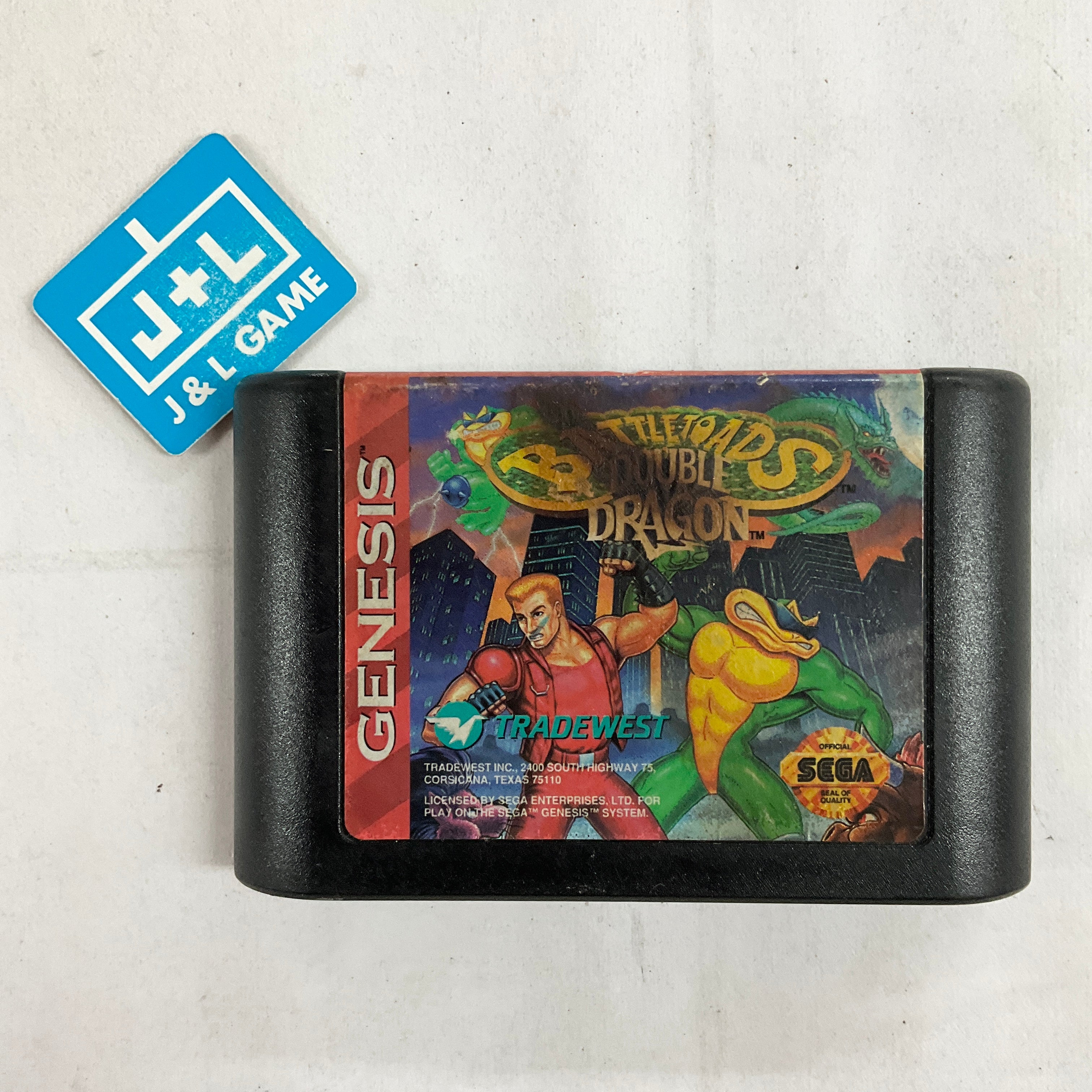 Battletoads double dragon 2024 sega genesis