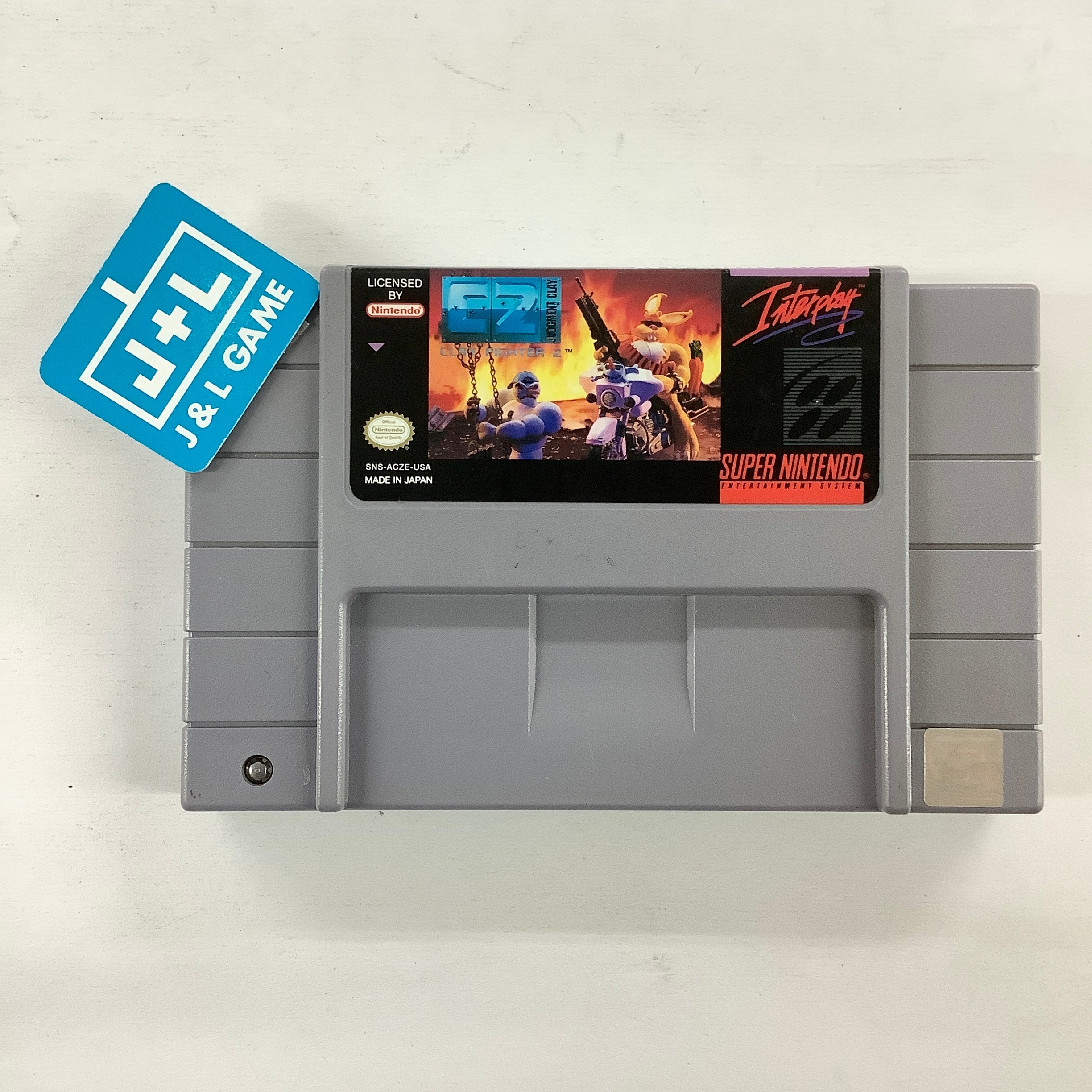 C2 - Clay Fighter 2: Judgment Clay - (SNES) Super Nintendo [Pre-Owned] |  J&L Game