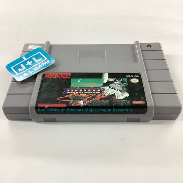 Ken Griffey Jr. Presents Major League Baseball - Super Nintendo - Complete