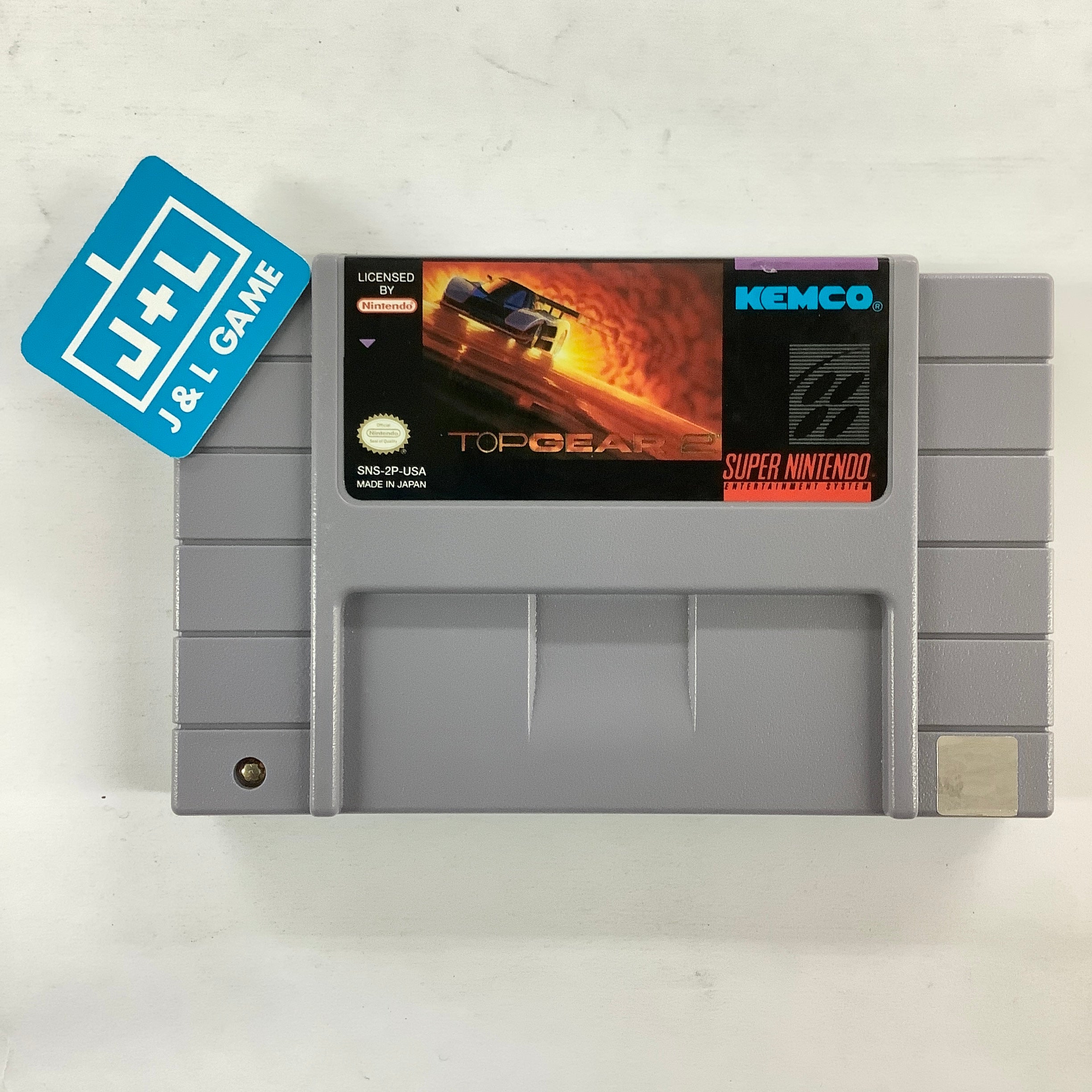 Top Gear 2 - (SNES) Super Nintendo [Pre-Owned] | J&L Game