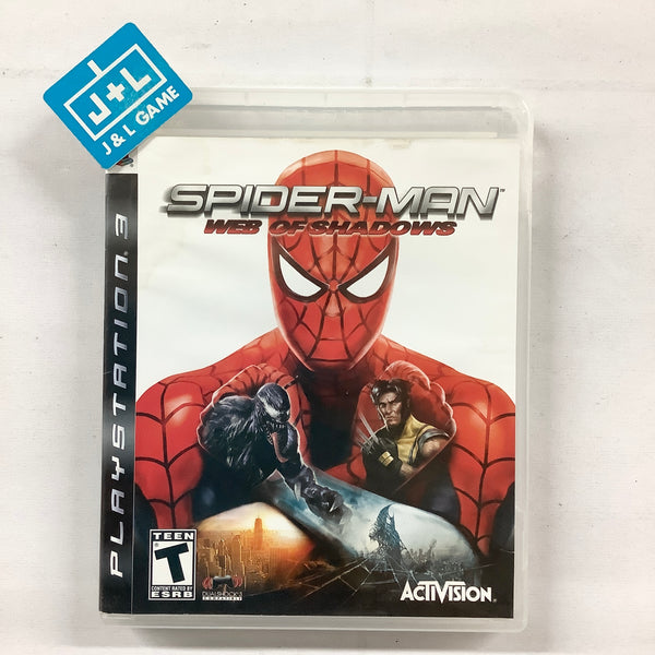 Spider-Man Web of Shadows Playstation 3 PS3 Game For Sale