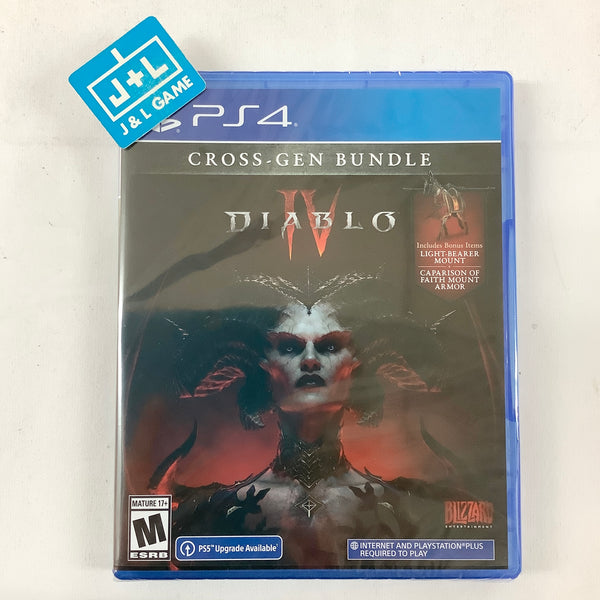 Diablo IV (PS4) PlayStation – J&L Video Games New York