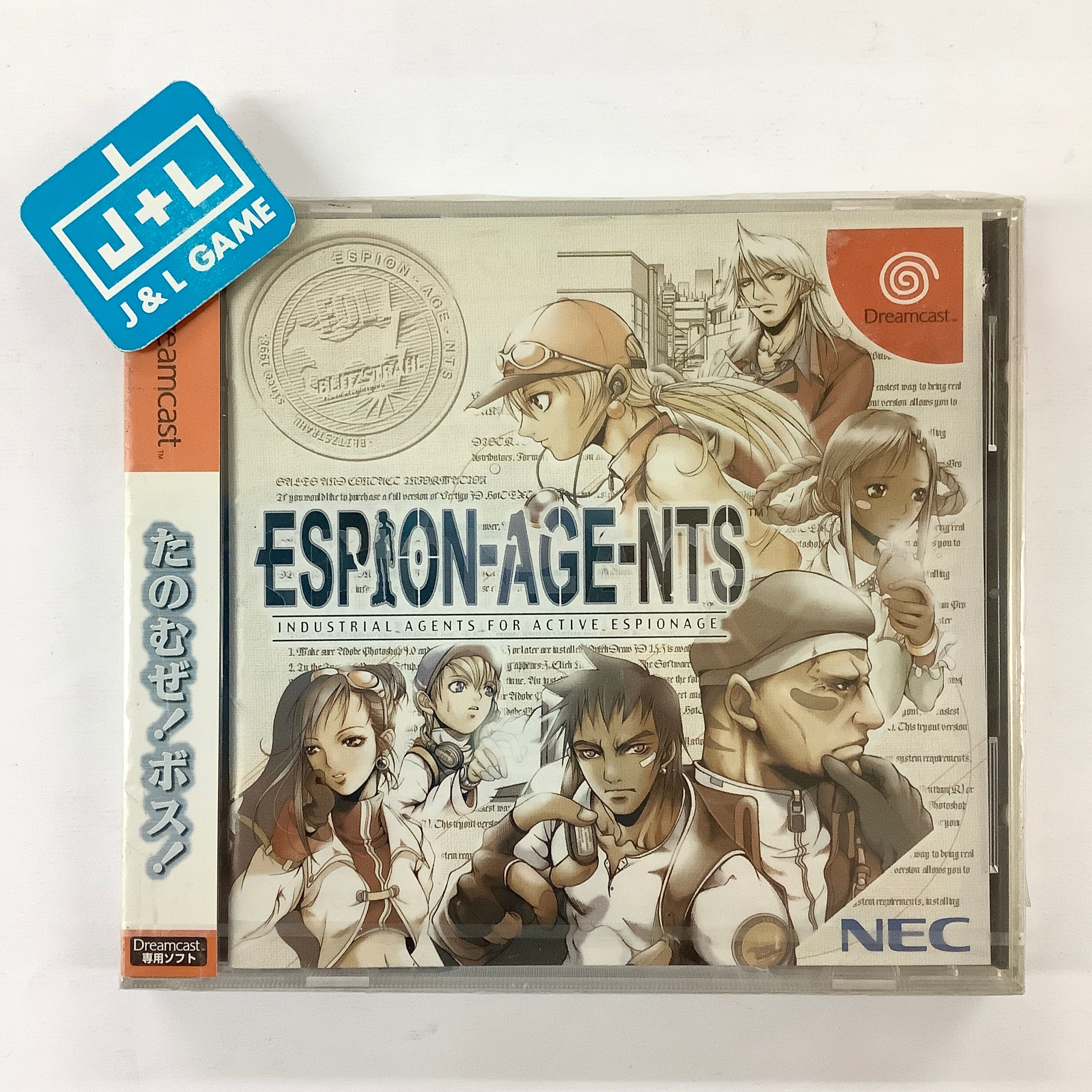 Espion-Age-Nts - (DC) SEGA Dreamcast (Japanese Import) | J&L Game