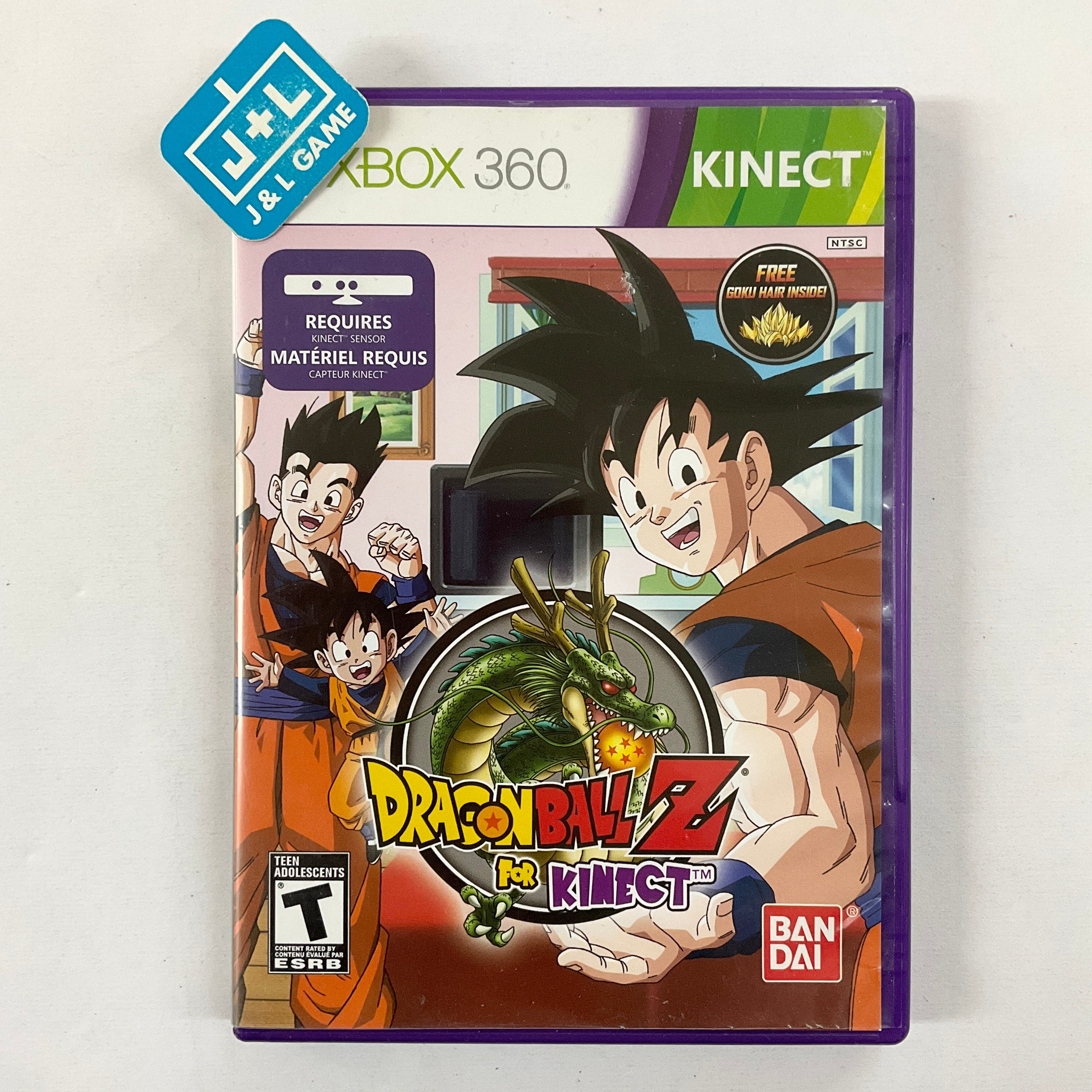 Dragon Ball Z for Kinect (Kinect Required) - Xbox 360 [Pre-Owned] | J&L Game