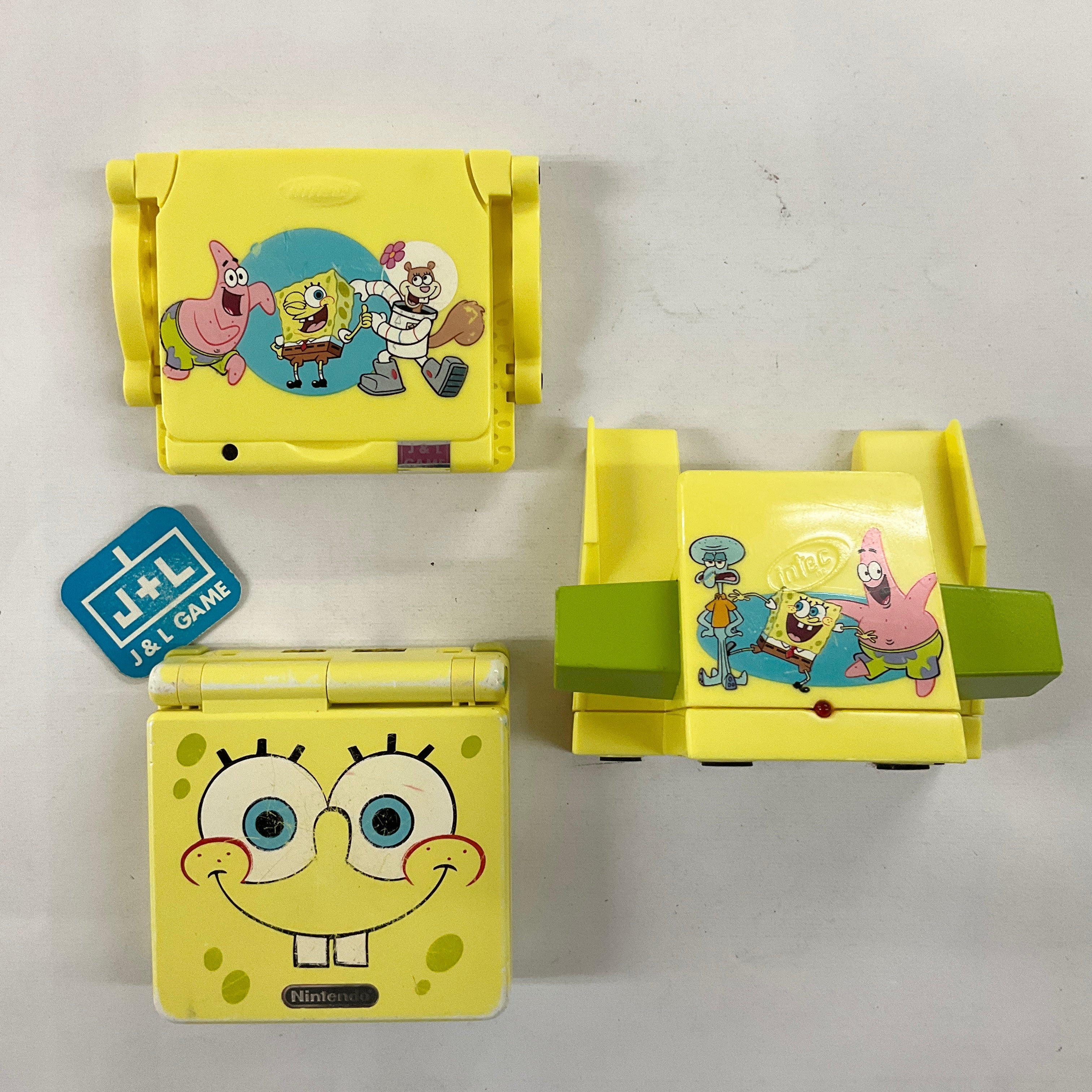 Gameboy advance sp ags deals 101 spongebob