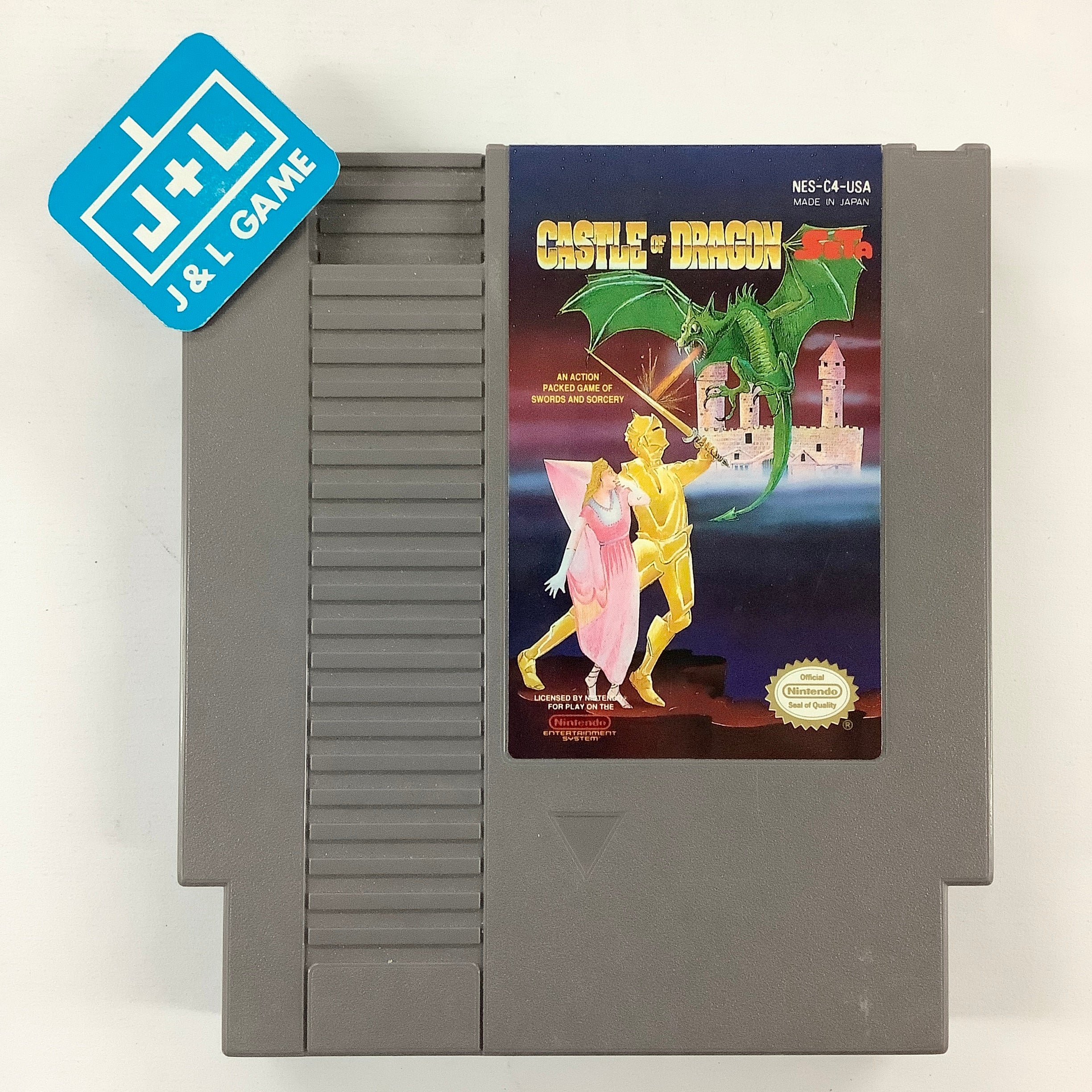 Castle of Dragon - (NES) Nintendo Entertainment System [Pre-Owned] | J&L  Game