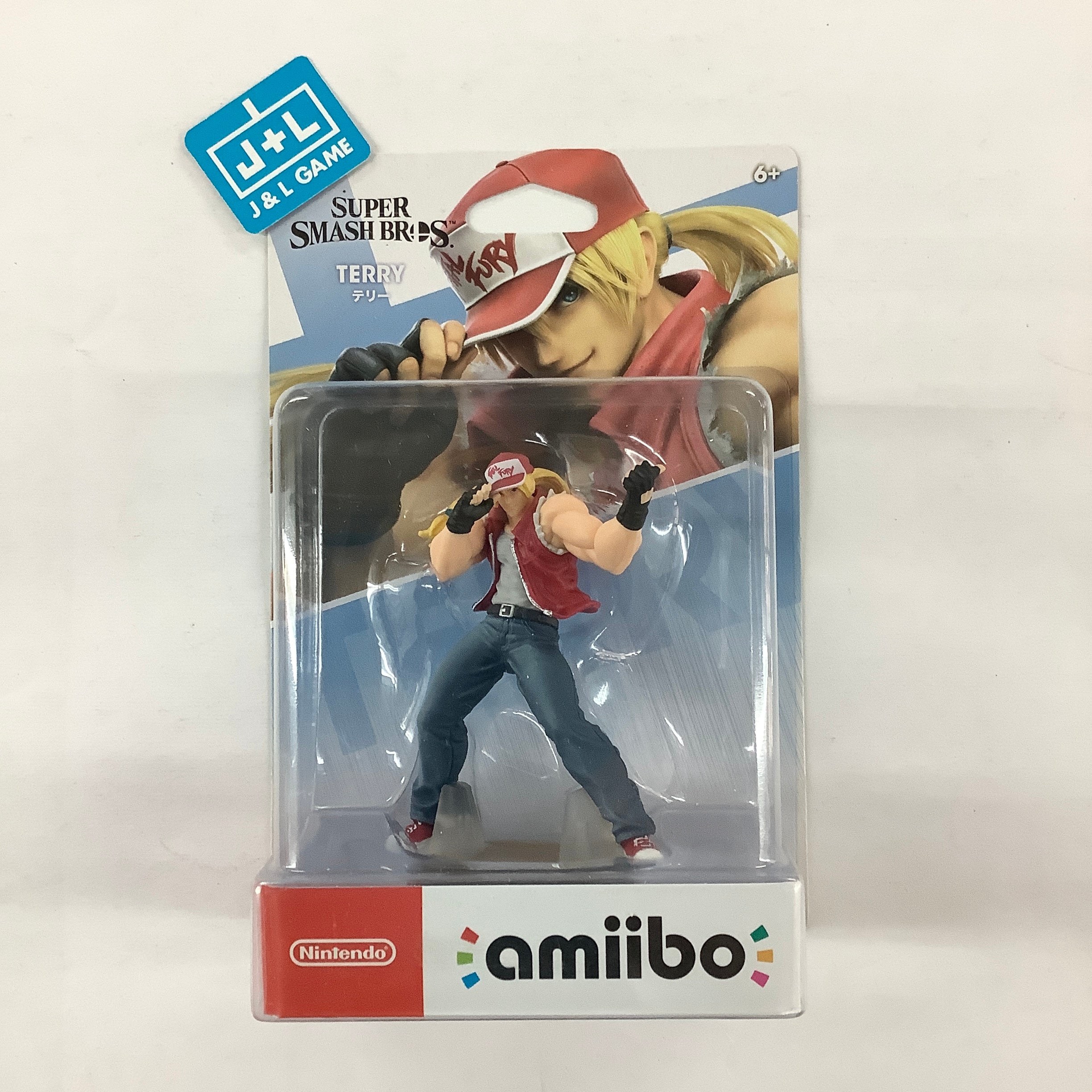 Nintendo Terry Bogard Super Smash cheapest Bros. amiibo Figure