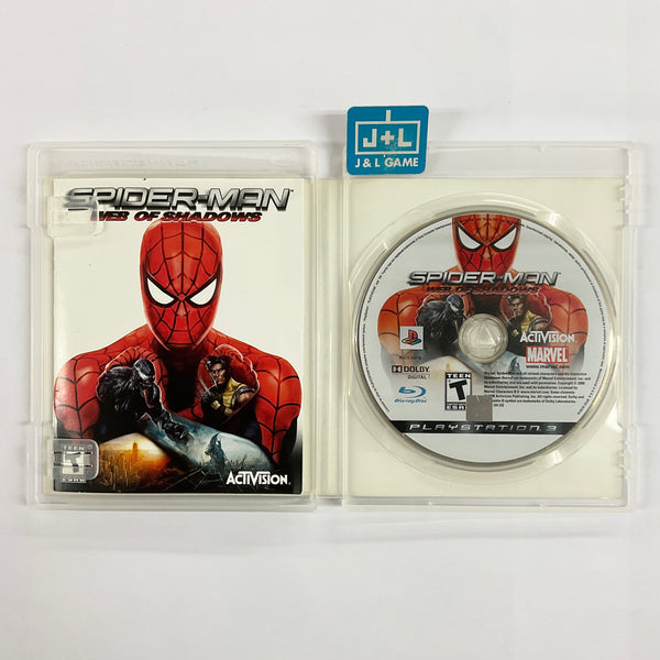 Spider-man Web of Shadows Playstation 3 PS3 EXCELLENT COMPLETE