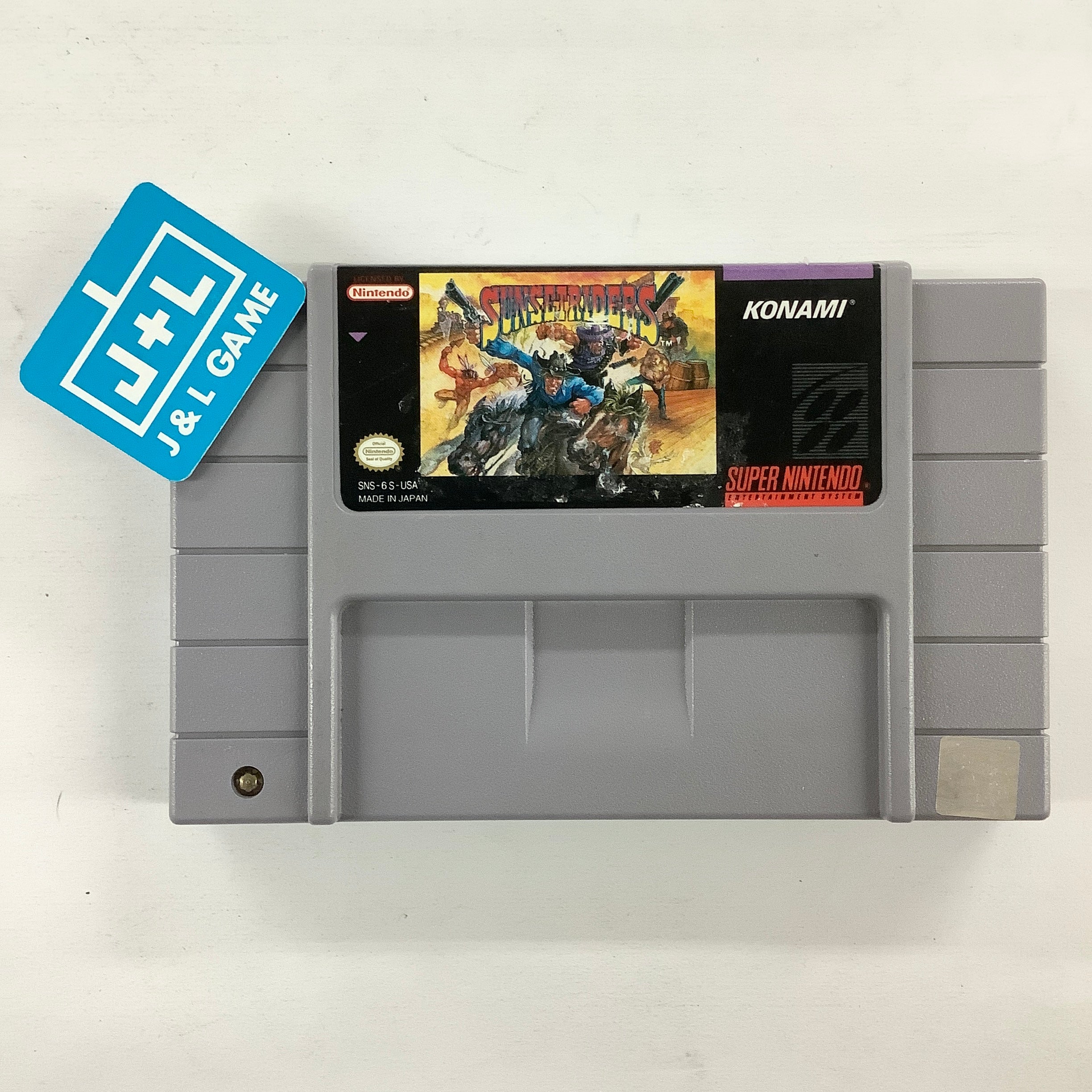 Sunset Riders for Super store Nintendo