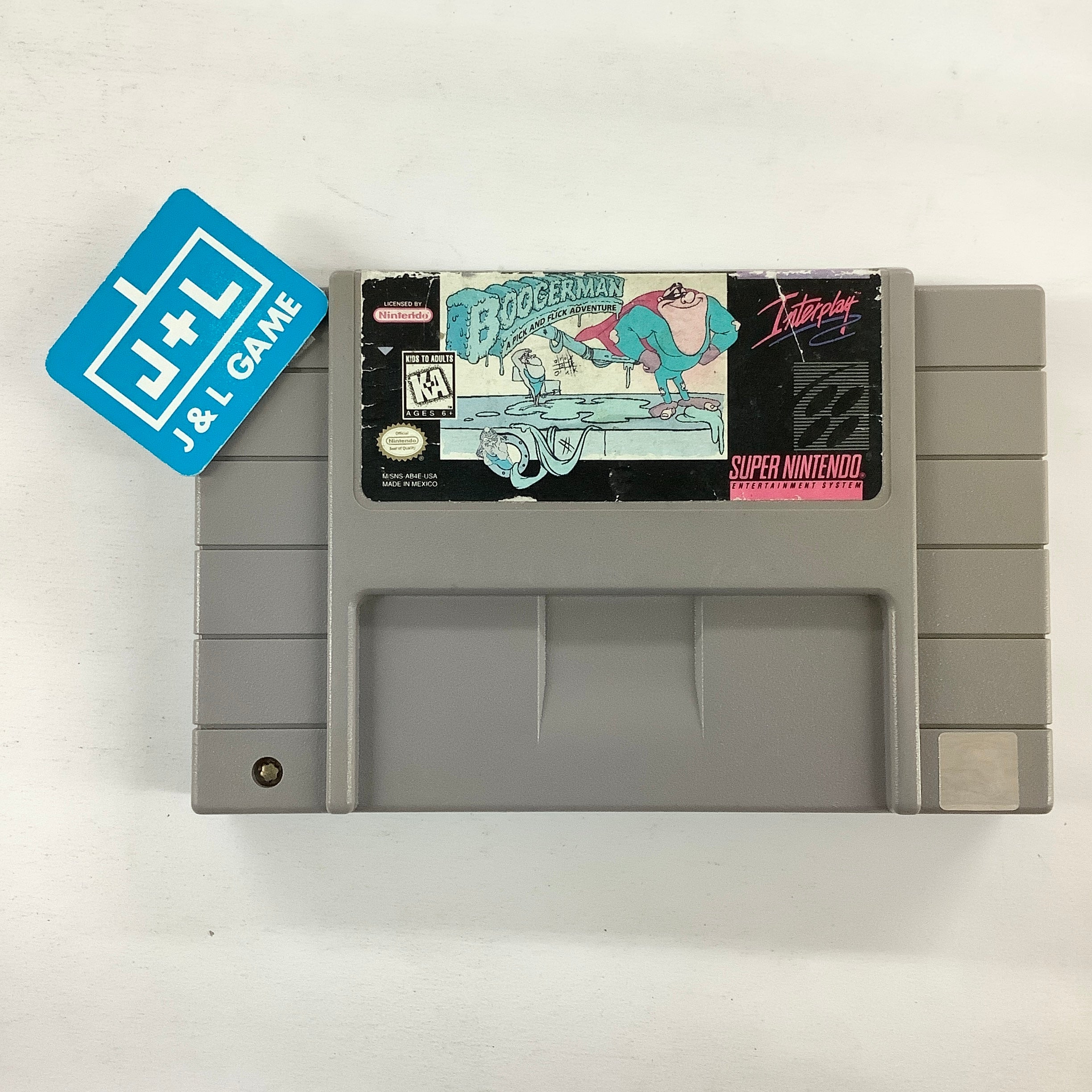 Boogerman: A Pick and Flick Adventure - (SNES) Super Nintendo [Pre-Own |  J&L Game