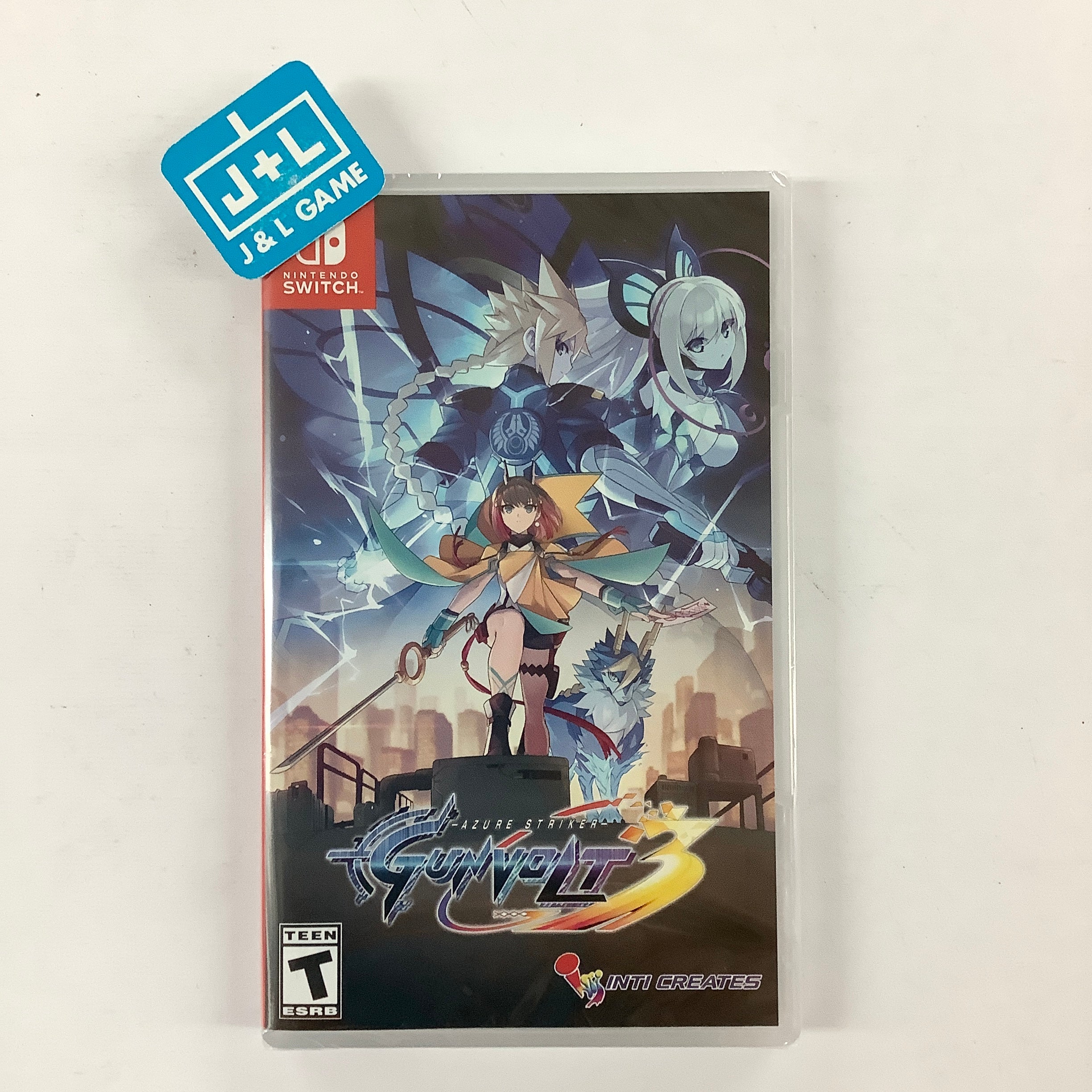 Azure Striker high quality Gunvolt 3 for Nintendo Switch