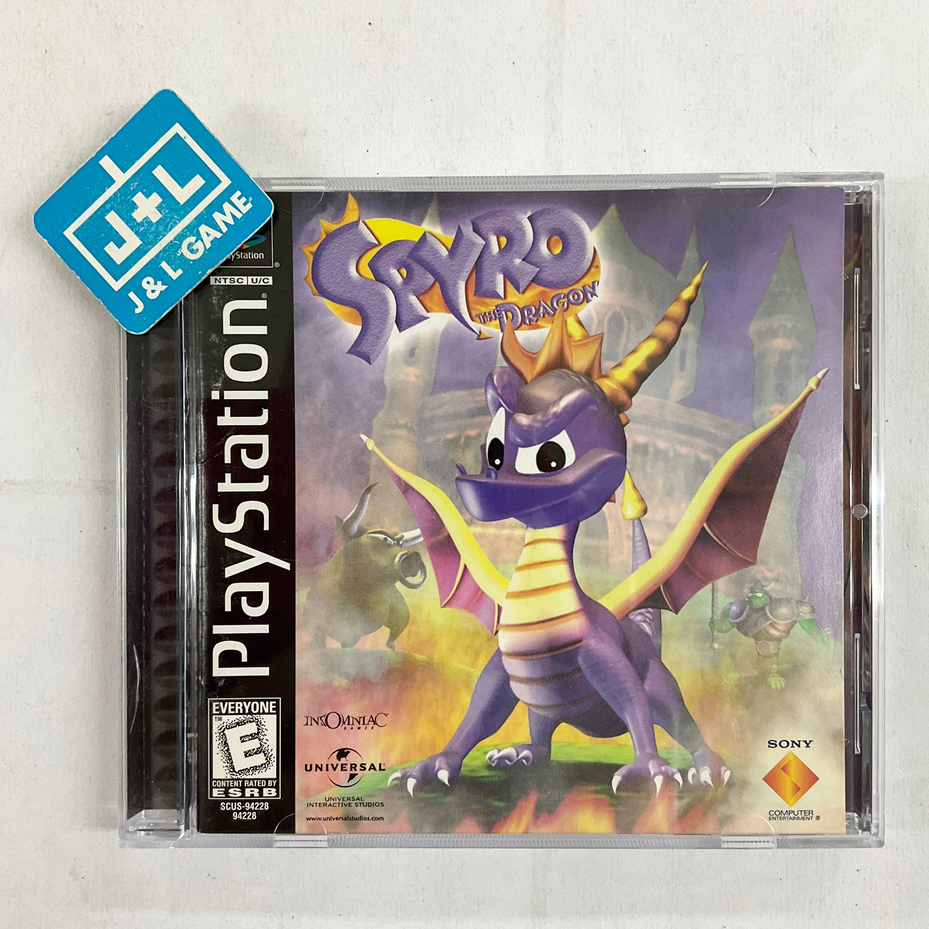 Spyro the Dragon - (PS1) PlayStation 1 [Pre-Owned] | J&L Game