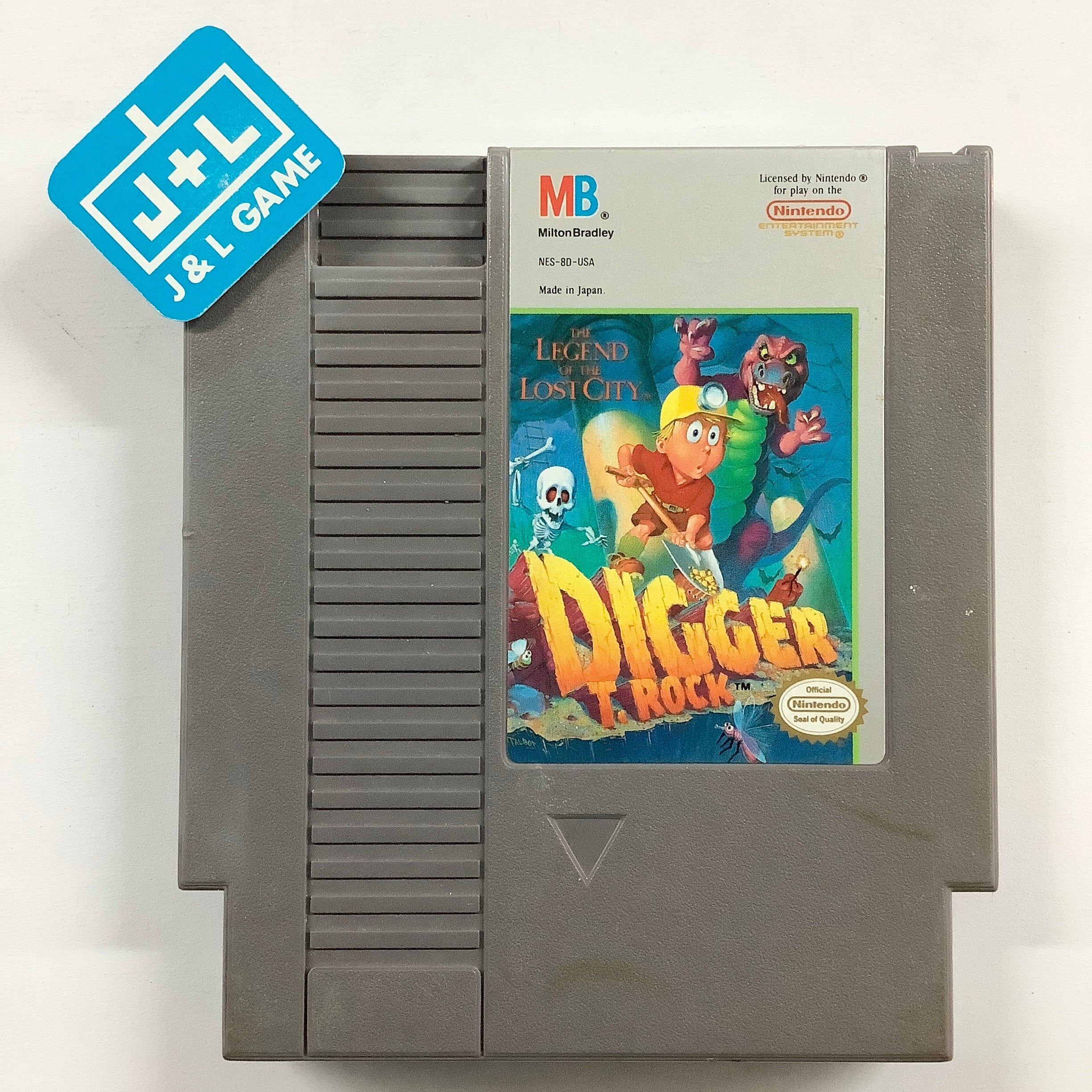 Digger T. Rock: The Legend of the Lost City - (NES) Nintendo Entertain |  J&L Game