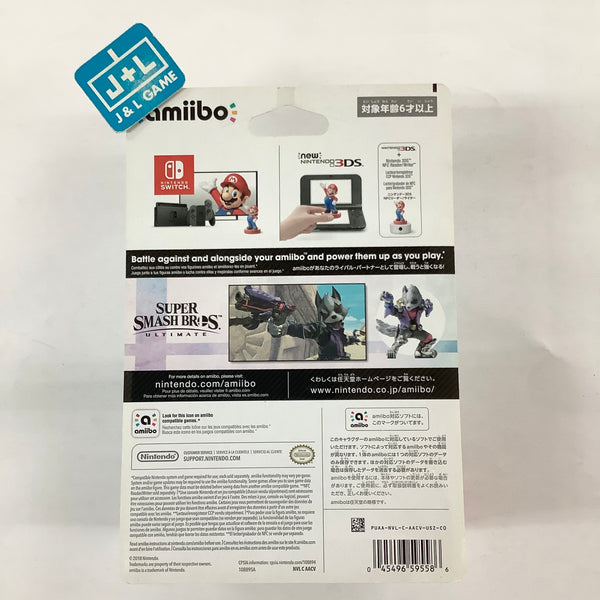 Nintendo amiibo Wolf Star Fox Switch Super Smash Bros Ultimate