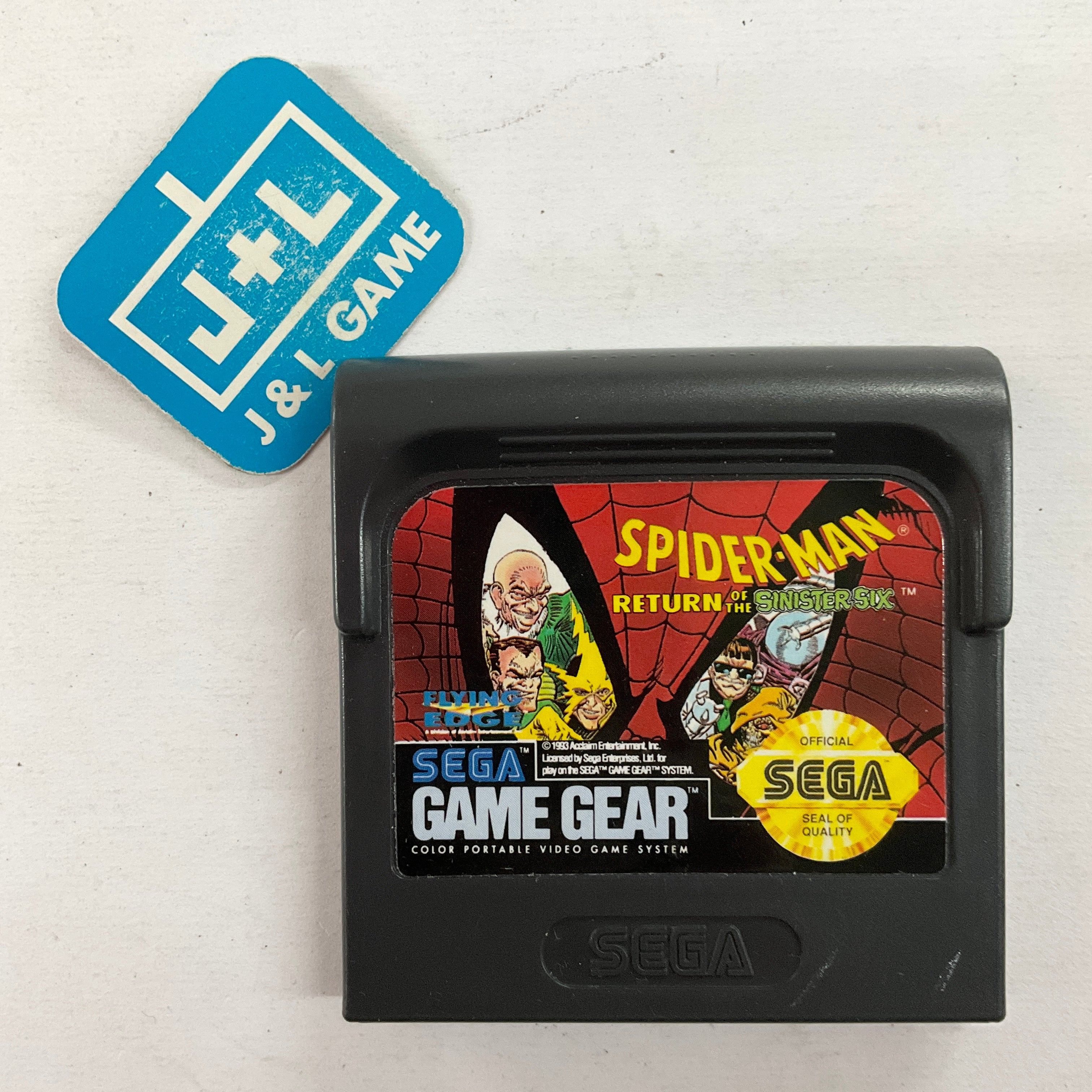 Spider-Man: Return of the Sinister Six - SEGA GameGear [Pre-Owned] | J&L  Game