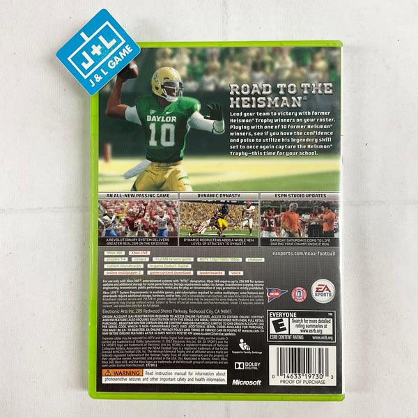 NCAA Football 13 - Xbox 360 [Pre-Owned] – J&L Video Games New York