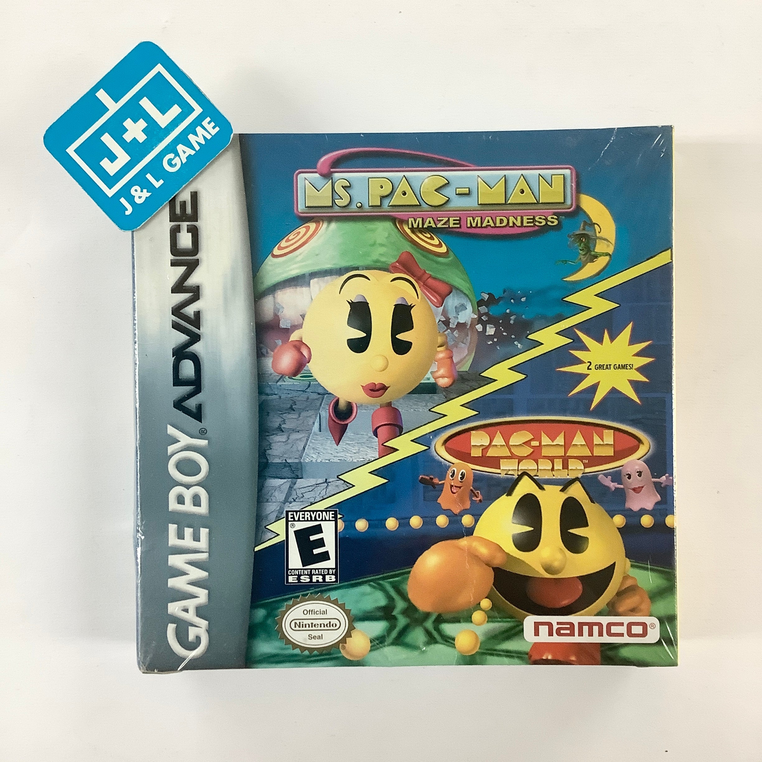 Ms. Pac-Man: Maze Madness / Pac-Man World - (GBA) Game Boy Advance | J&L  Game