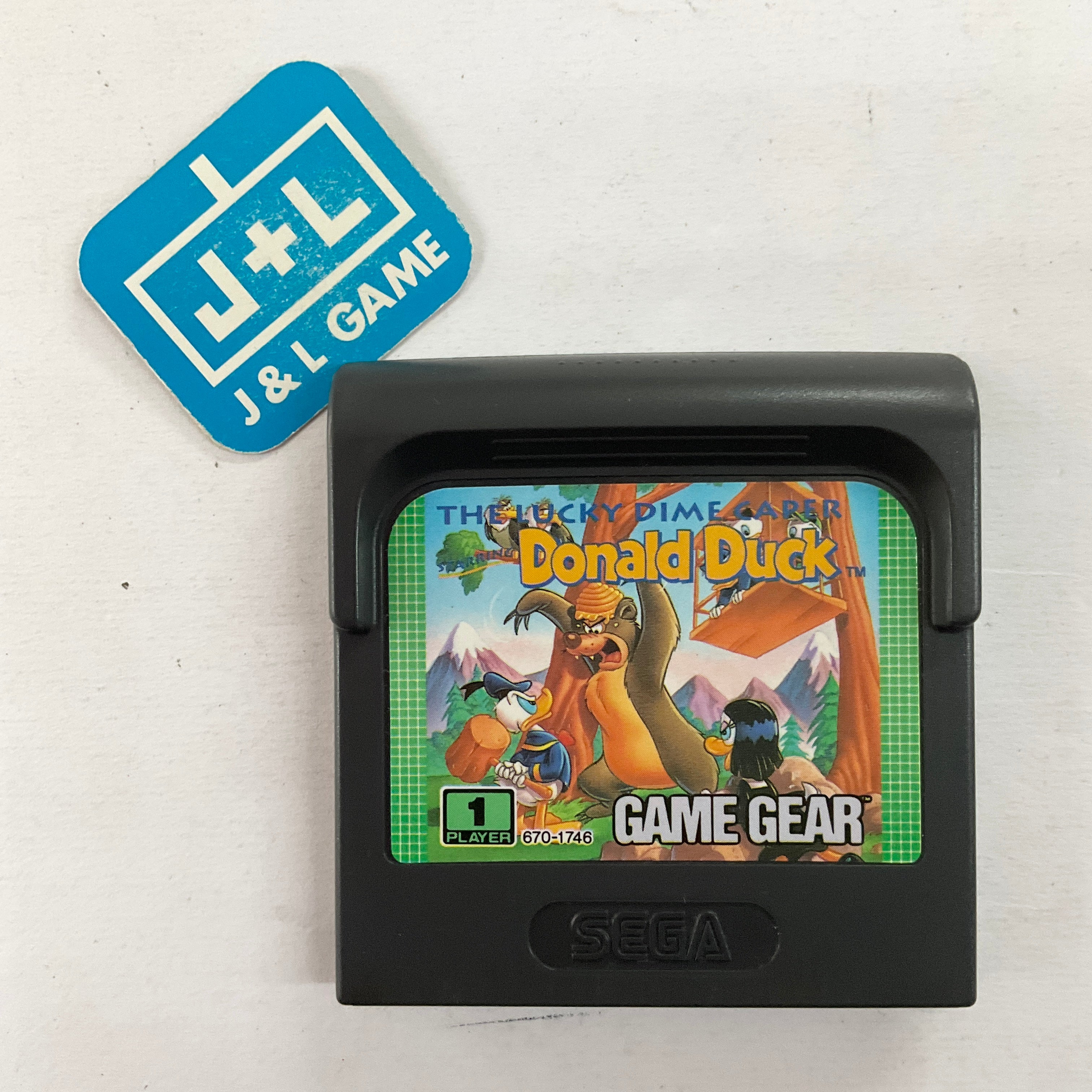 The Lucky Dime Caper starring Donald Duck - (SGG) SEGA GameGear [Pre-O |  J&L Game