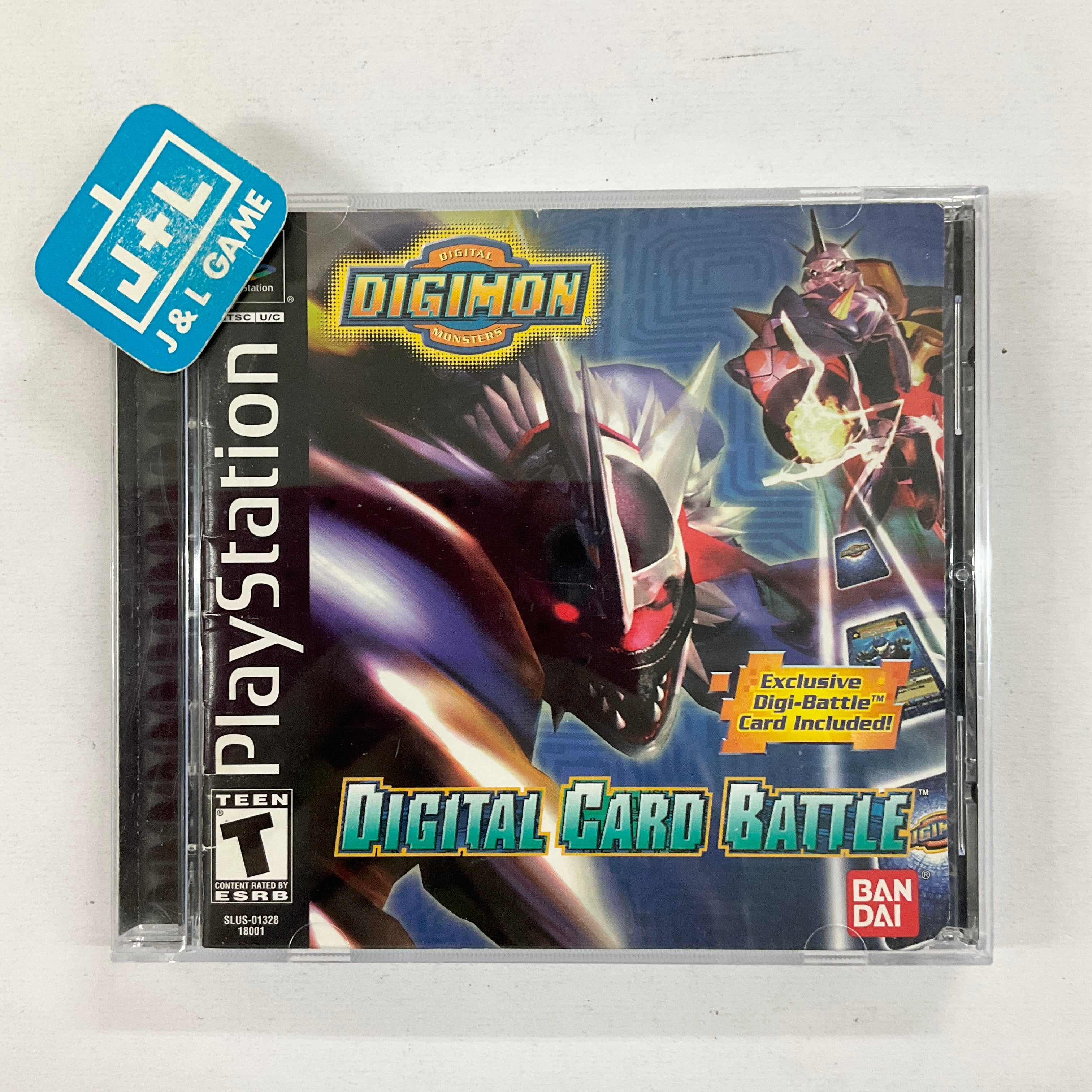 Digimon Digital Card Battle - Sony PS1 - sale Disc Only