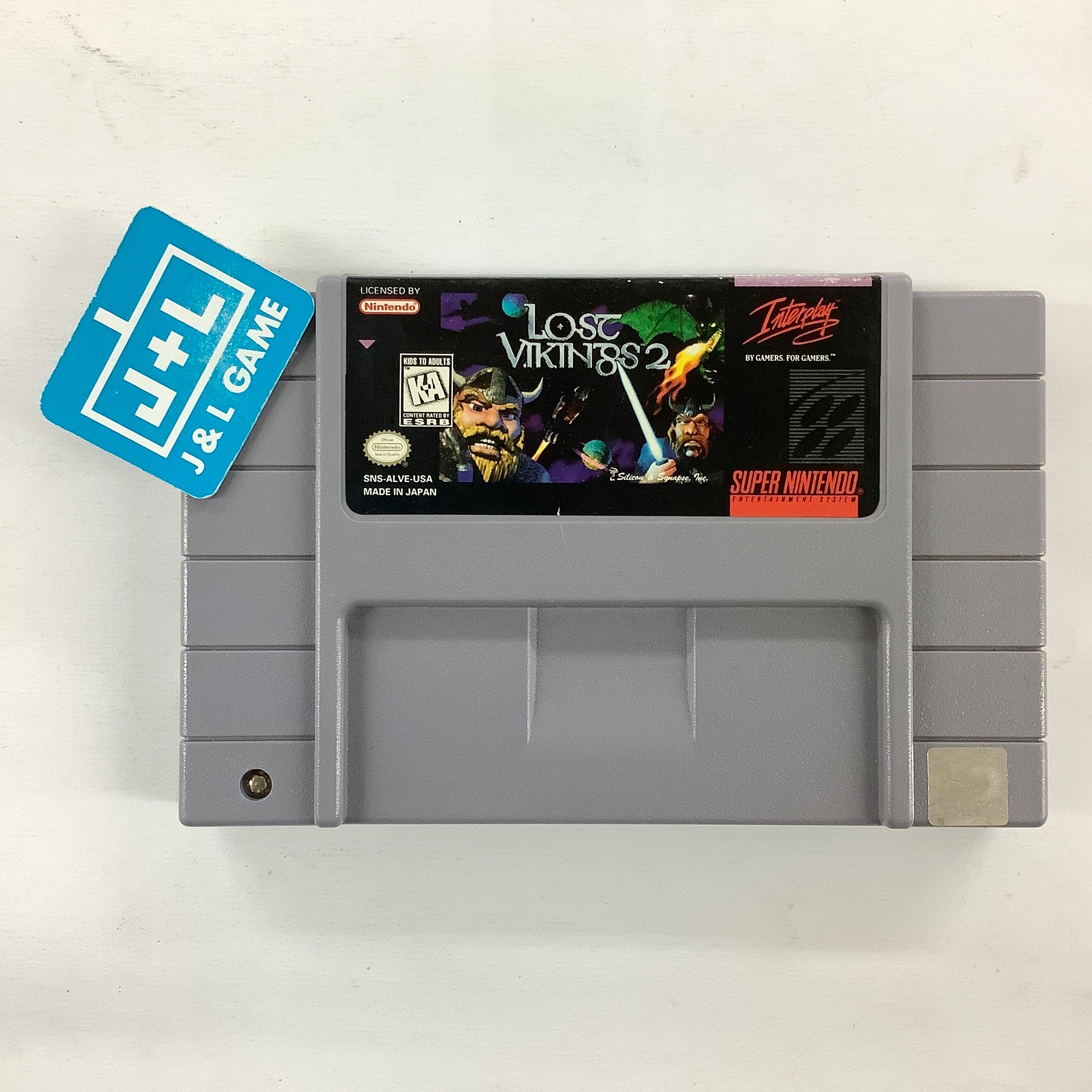 Lost Vikings 2 - (SNES) Super Nintendo [Pre-Owned] | J&L Game