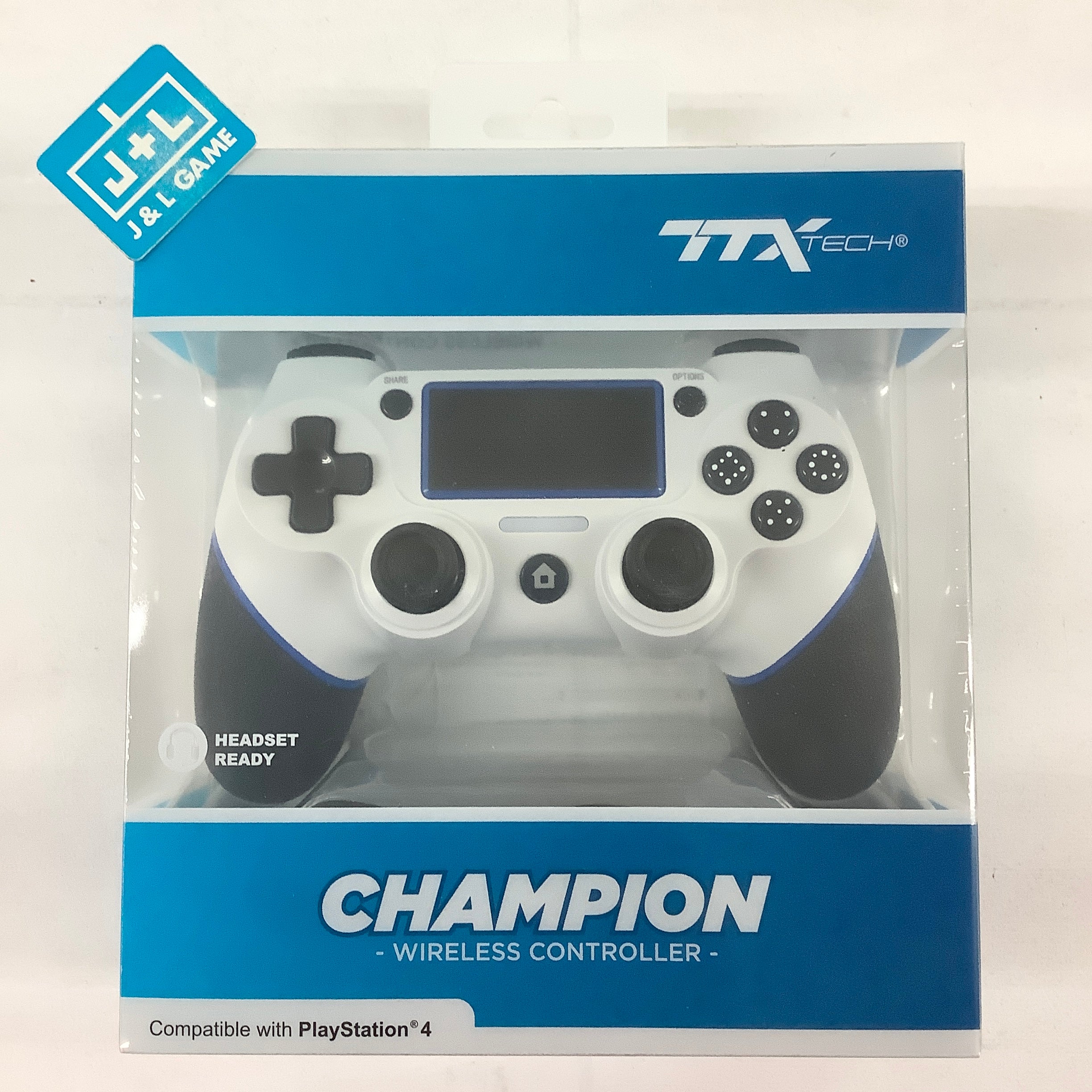 Buy PlayStation 4 PlayStation 4 Champion Wireless Controller Red by TTX