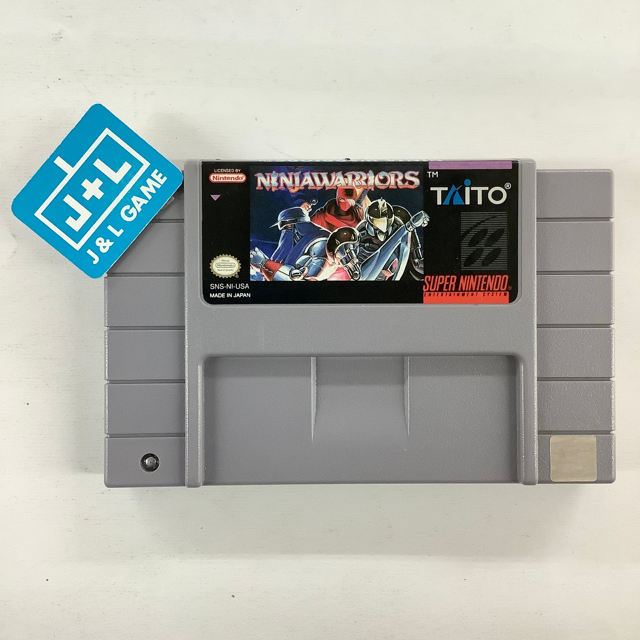 Ninja Warriors - (SNES) Super Nintendo [Pre-Owned] | J&L Game