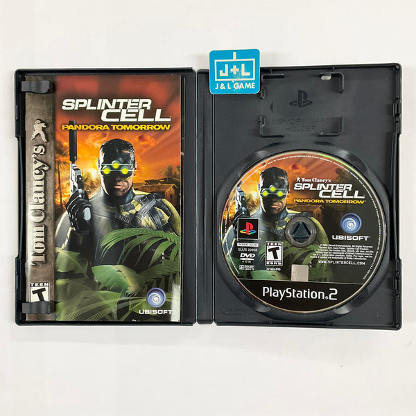 Splinter Cell Pandora Tomorrow Sony Playstation 2 Game