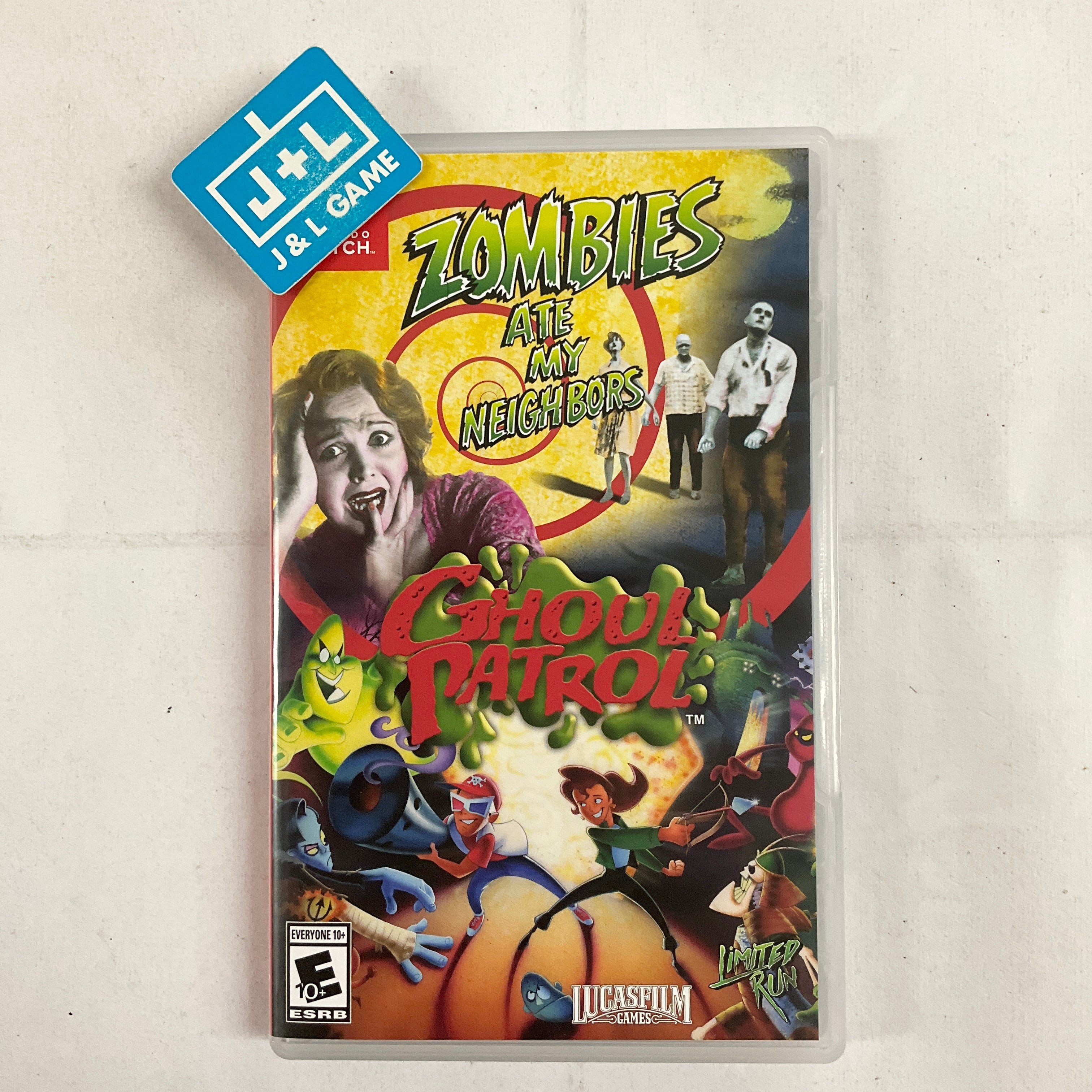 Zombies 2024 Ate My Neighbors and Ghoul Patrol for Nintendo Switch