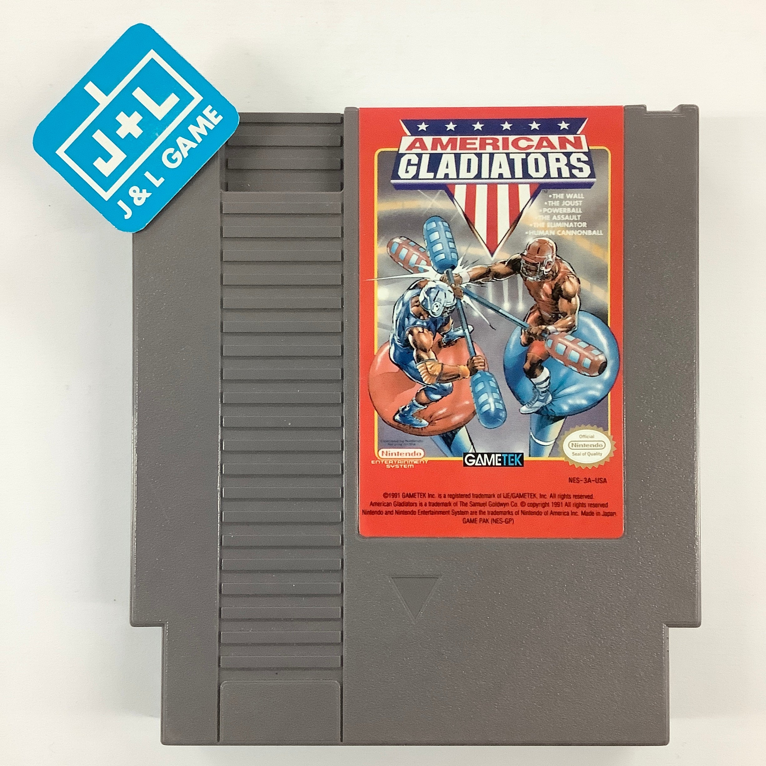 American Gladiators - (NES) Nintendo Entertainment System [Pre-Owned] | J&L  Game