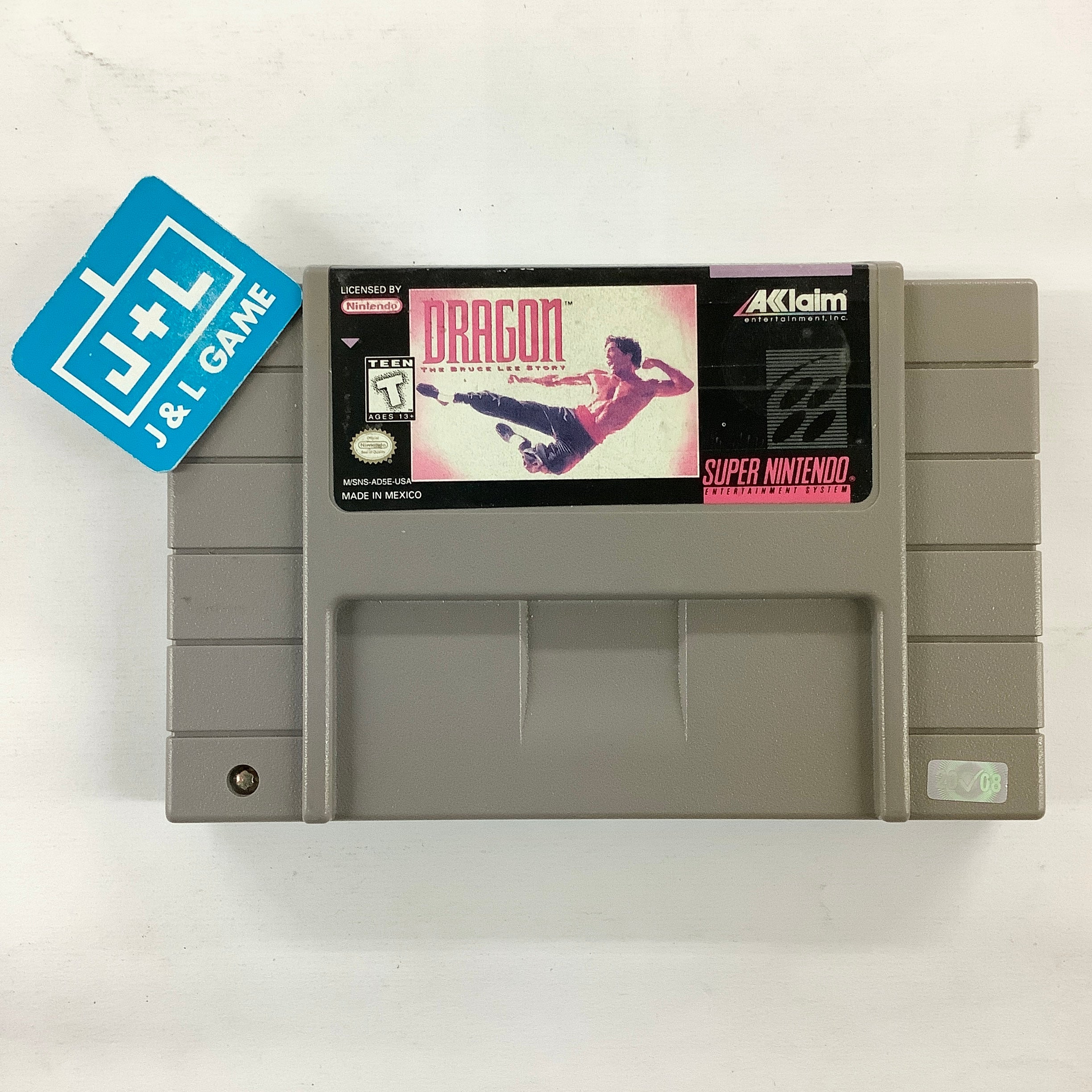 Dragon: The Bruce Lee Story - (SNES) Super Nintendo [Pre-Owned] | J&L Game