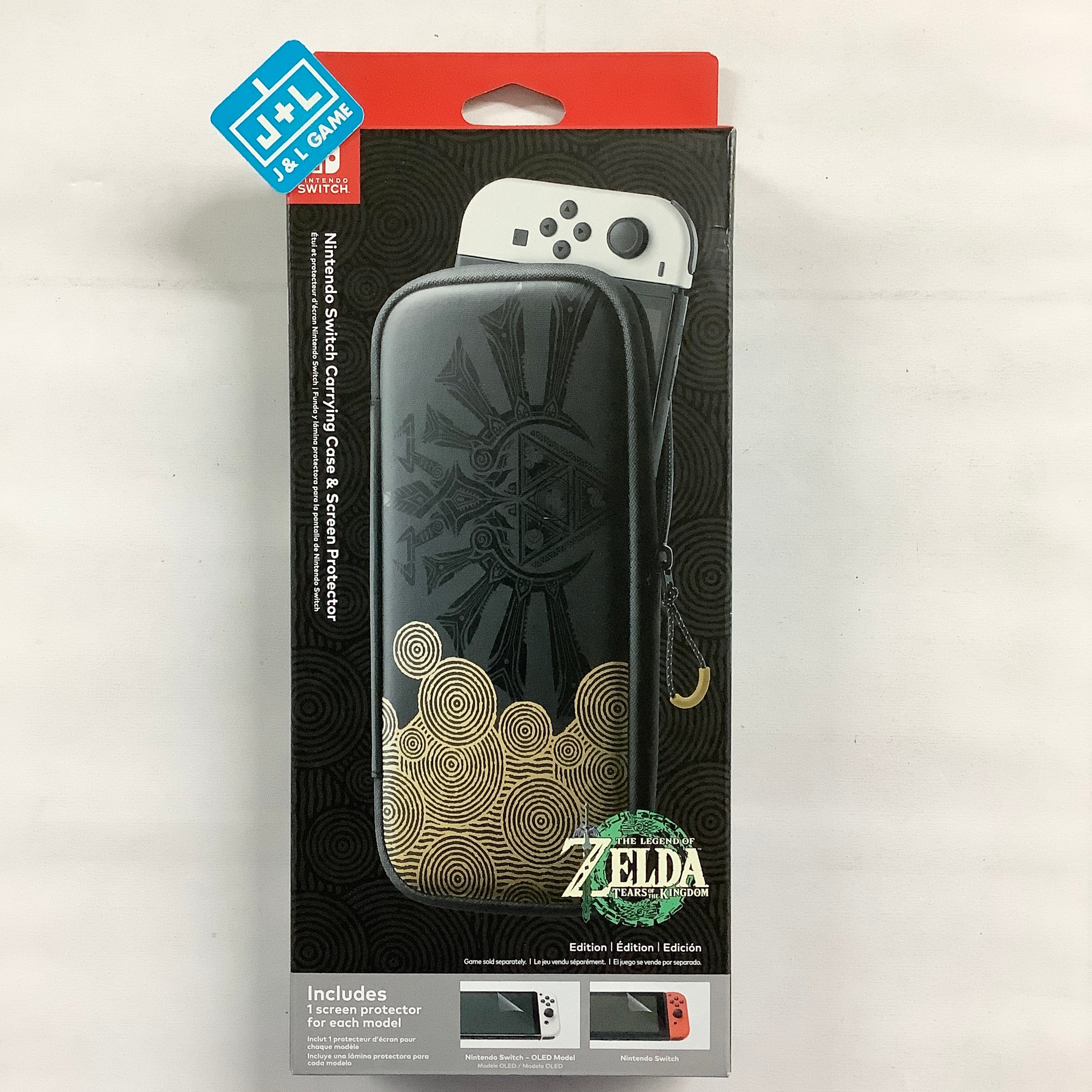 Funda + Protector de Pantalla NINTENDO Switch OLED