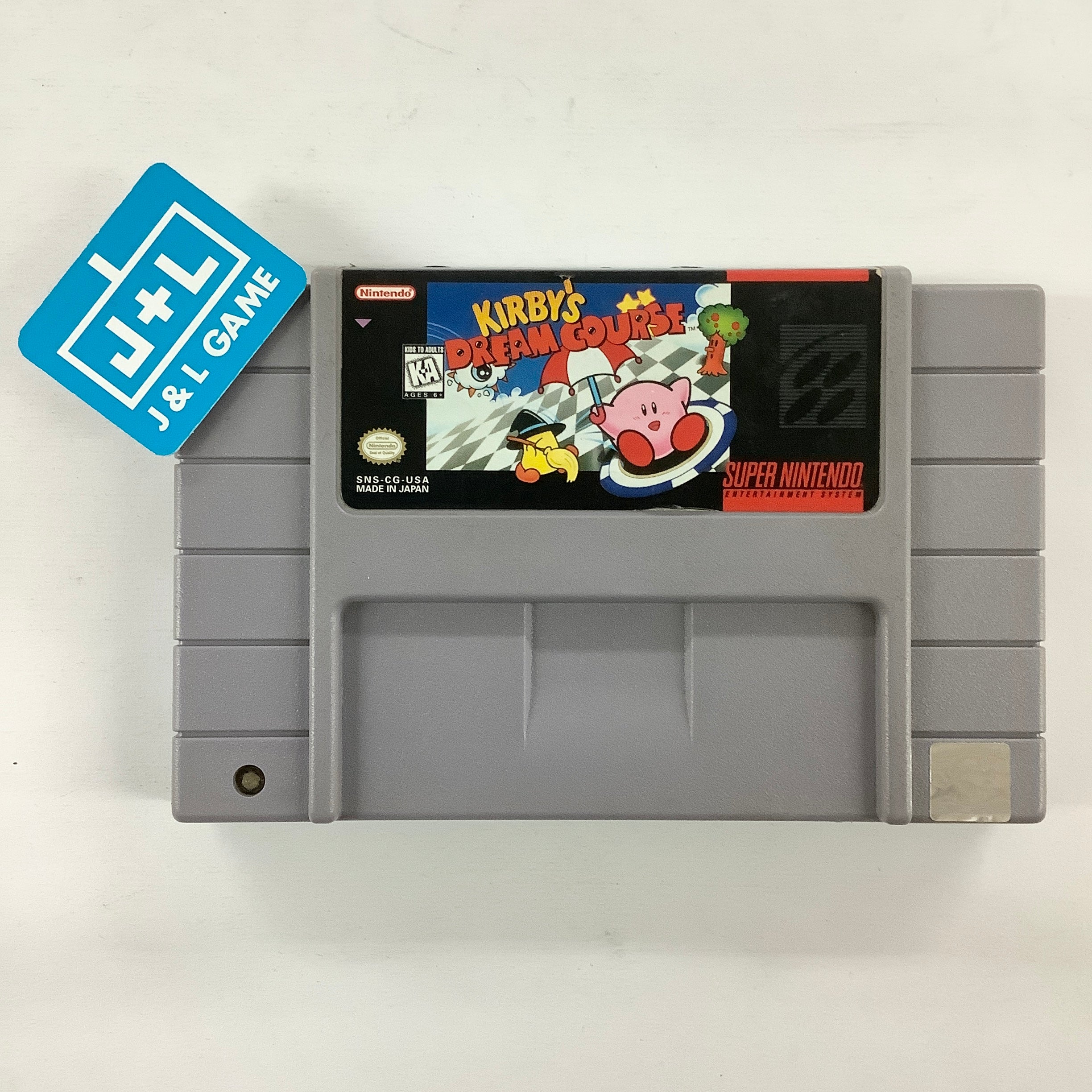 Kirby's hotsell Dream Course for SNES