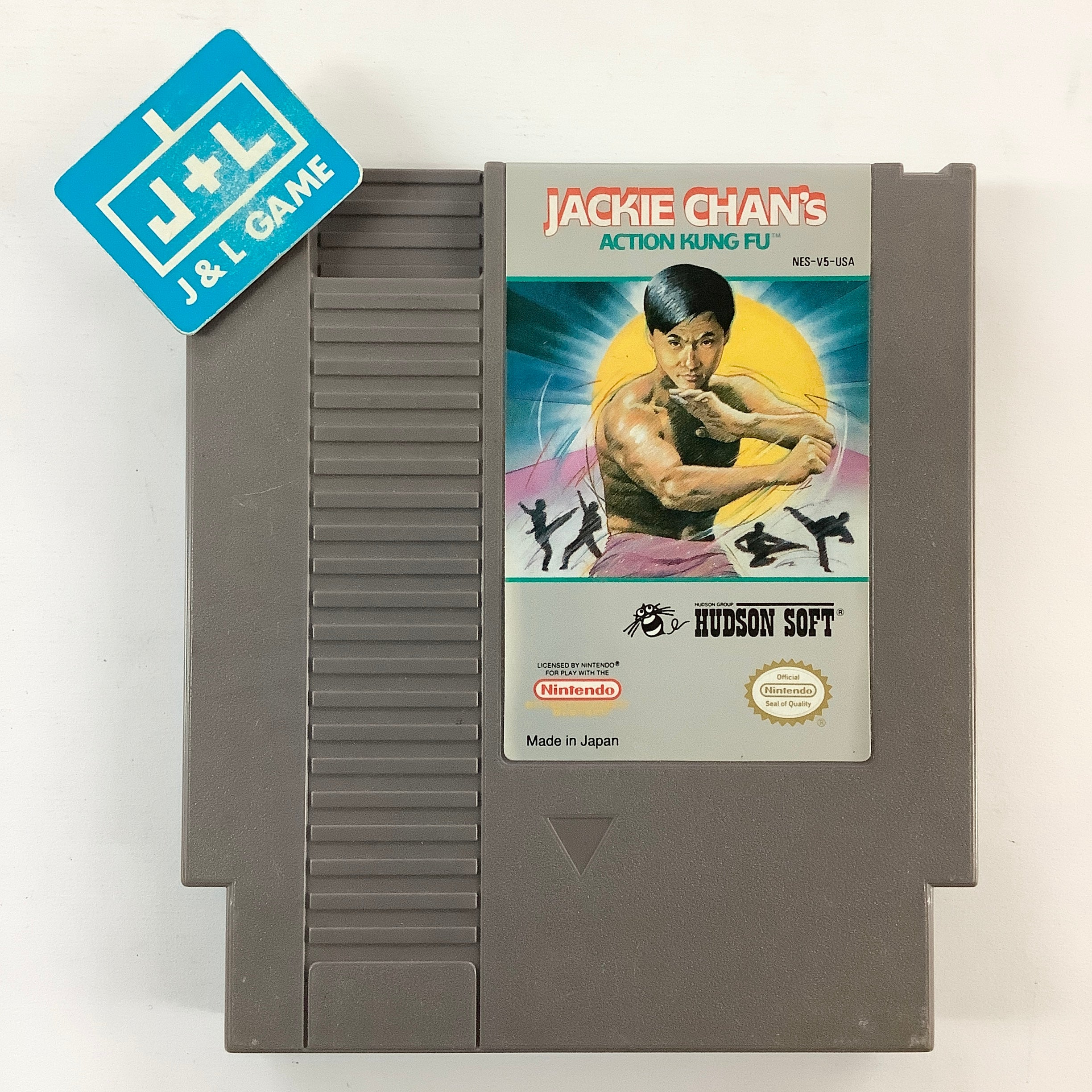 Nintendo (NES) Jackie Chan's Action Kung Fu (1985). orders Authentic game