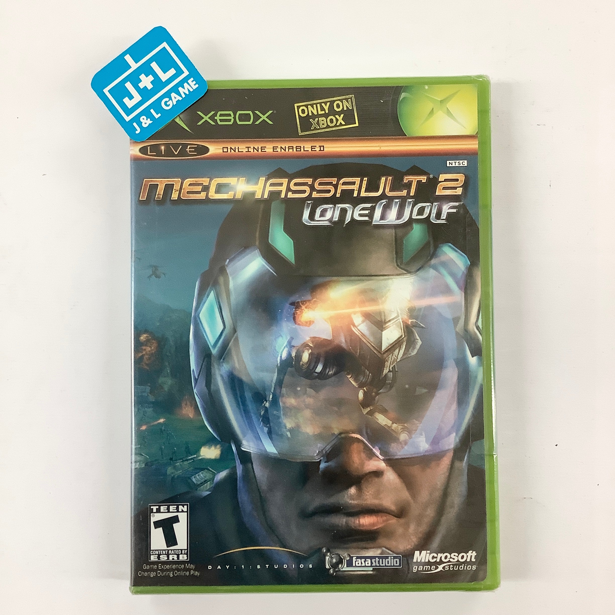 MechAssault 2: Lone Wolf (Microsoft Xbox, 2004) Brand new Factory authentic Sealed