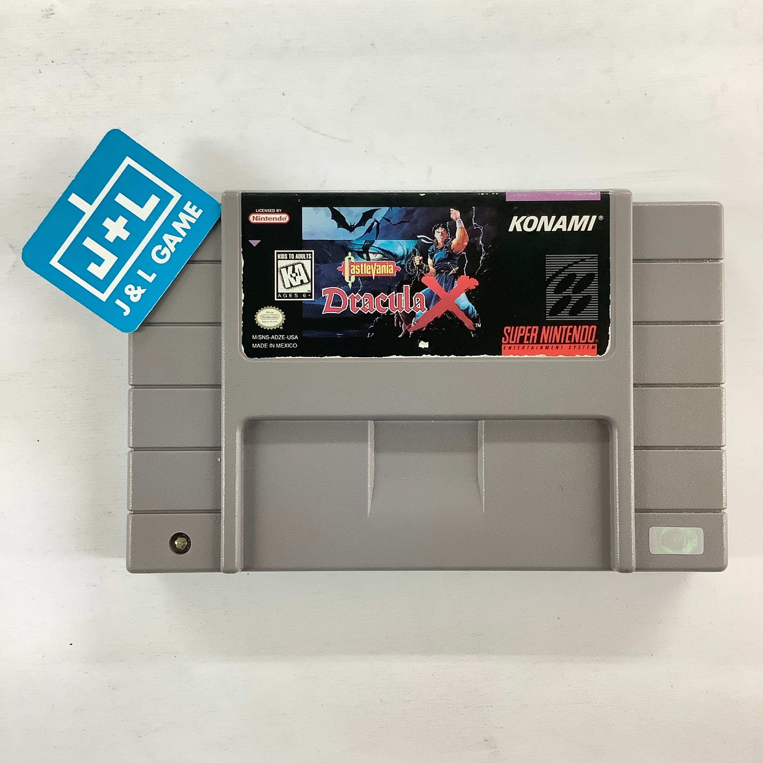 Castlevania: Dracula X - (SNES) Super Nintendo [Pre-Owned] | J&L Game