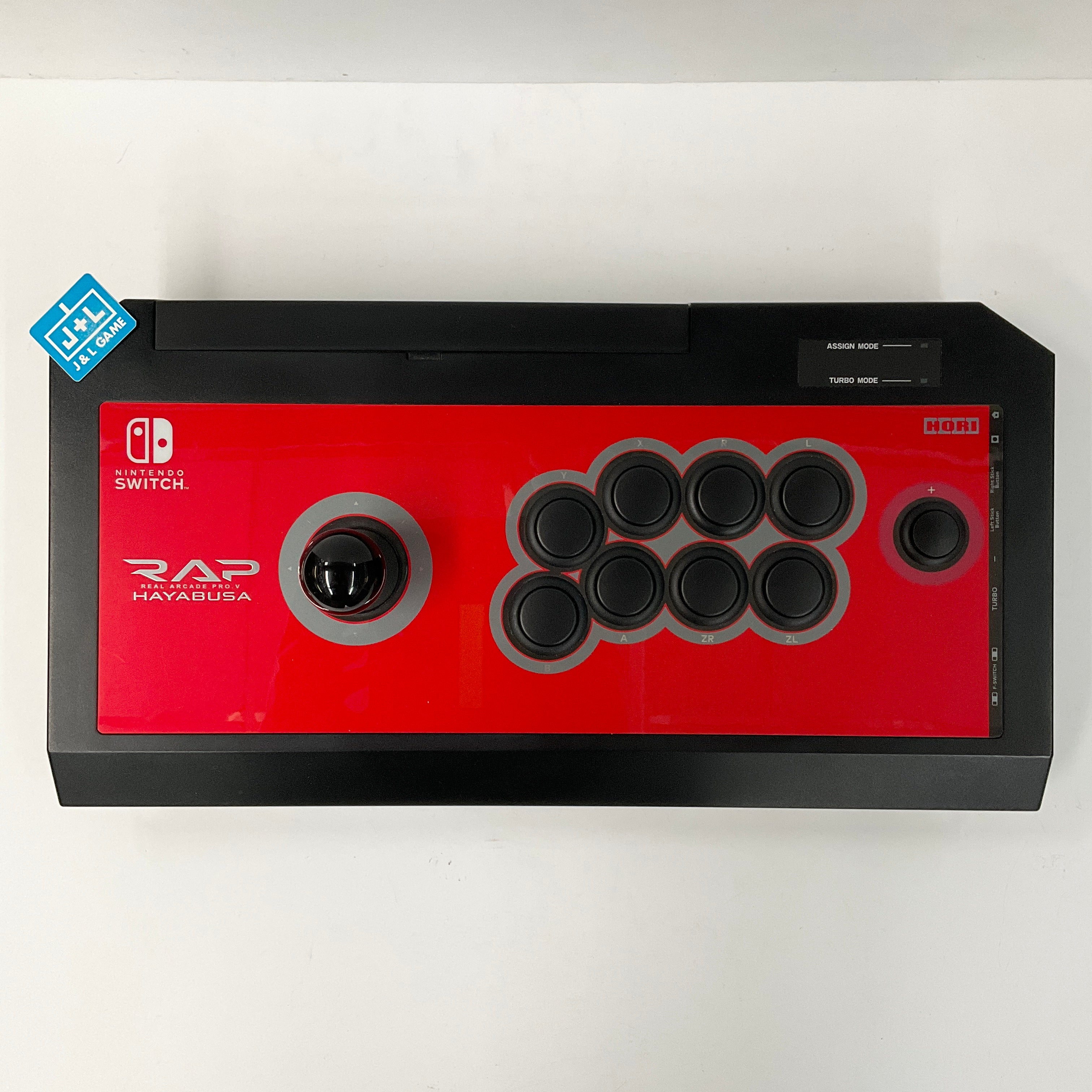 HORI Nintendo Switch Real Arcade Pro V Hayabusa Fight Stick - (NSW)  Nintendo Switch [Pre-Owned]