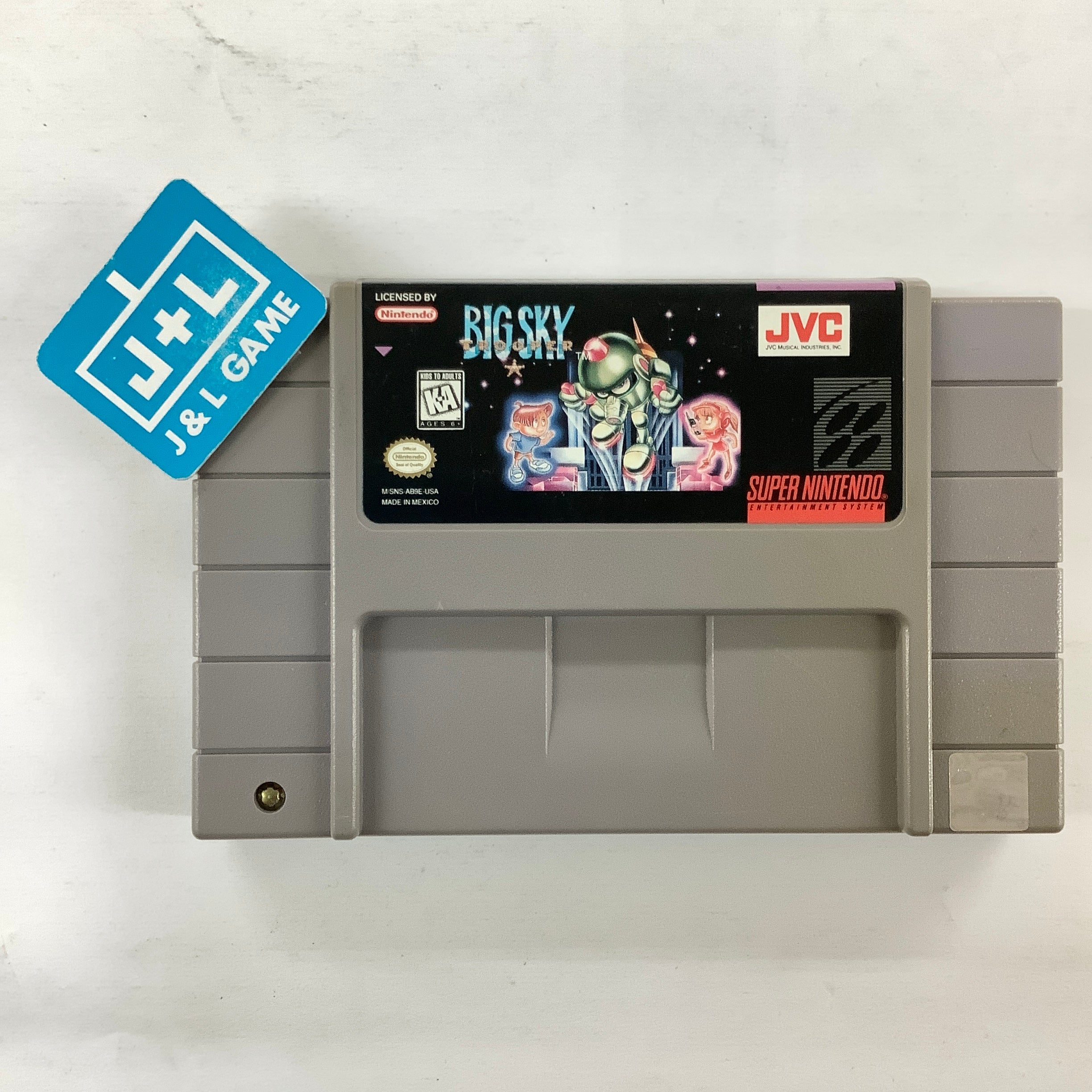 Big Sky Trooper - (SNES) Super Nintendo [Pre-Owned] | J&L Game