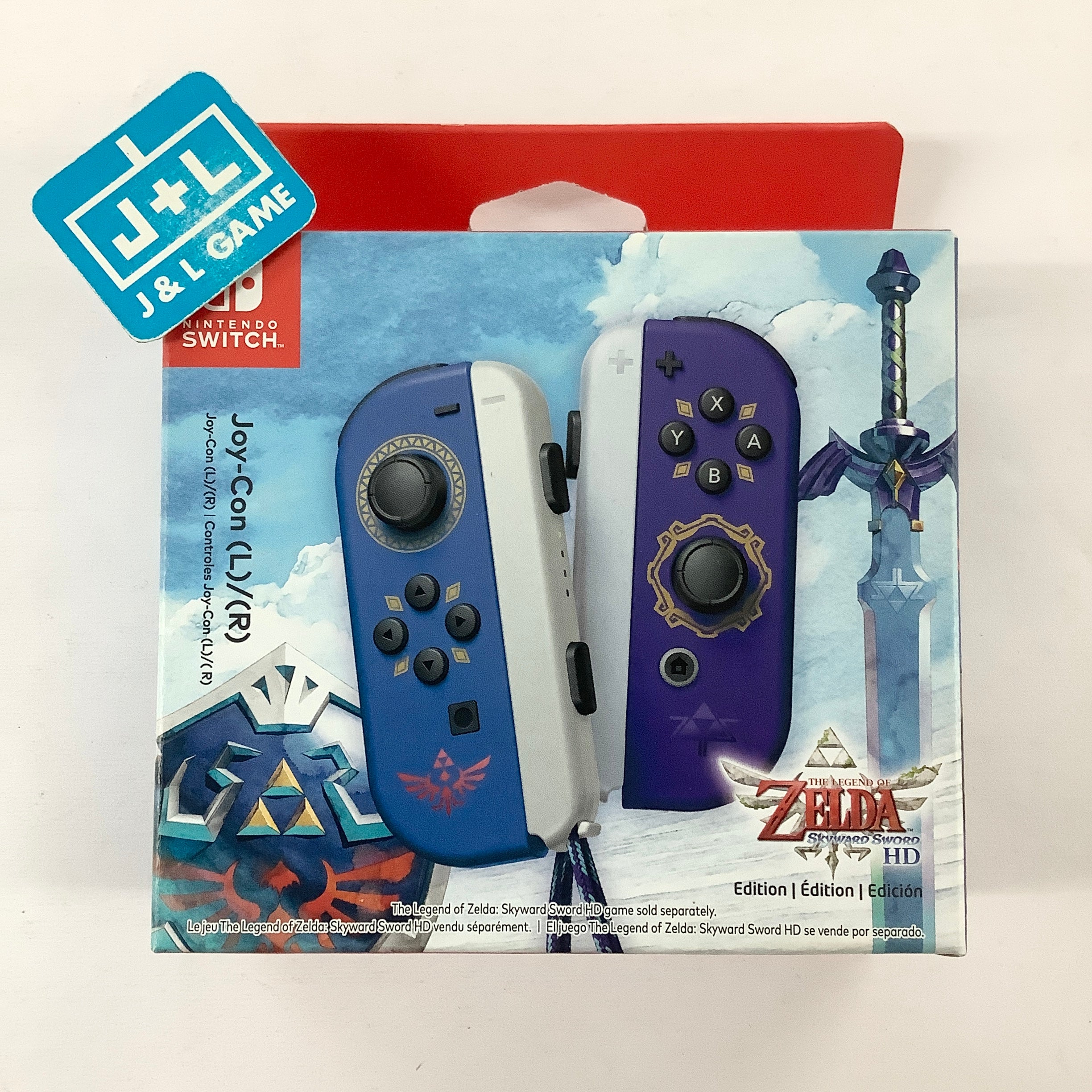 The Legend of Zelda: Skyward Sword HD Replacement Cover Art & Case for  Nintendo Switch 