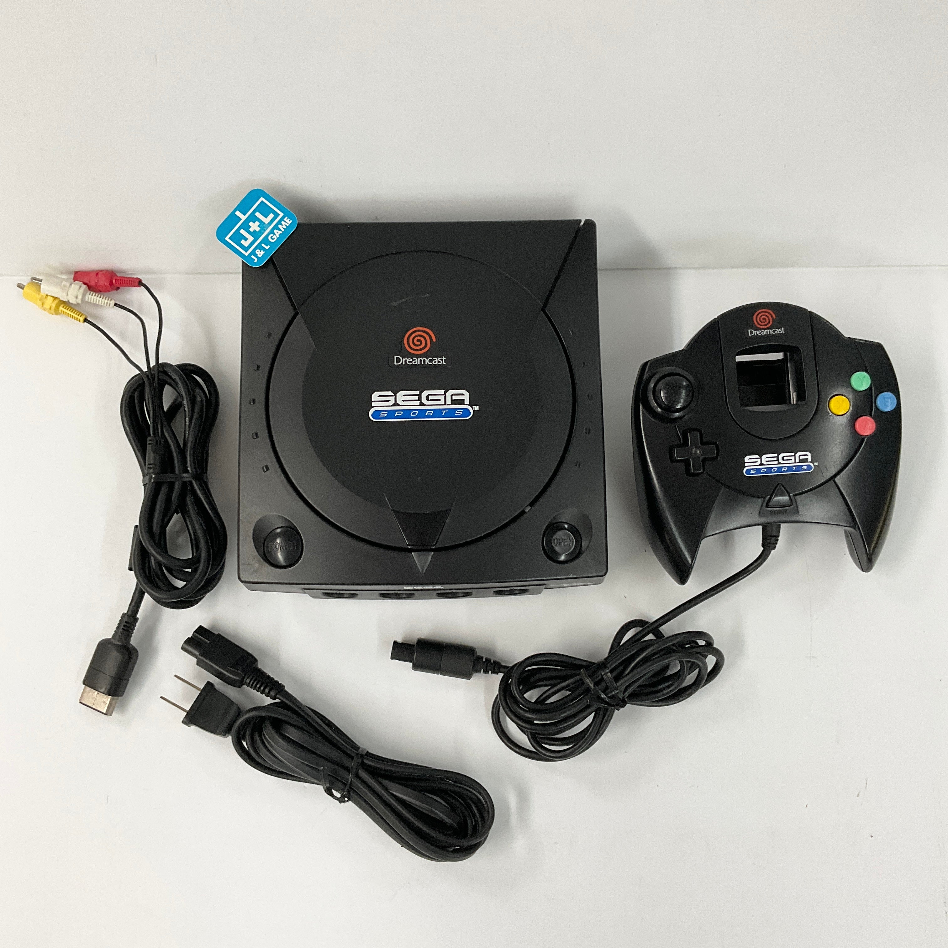 Sega Dreamcast Console Black Sega Sports Edition - (DC) Sega