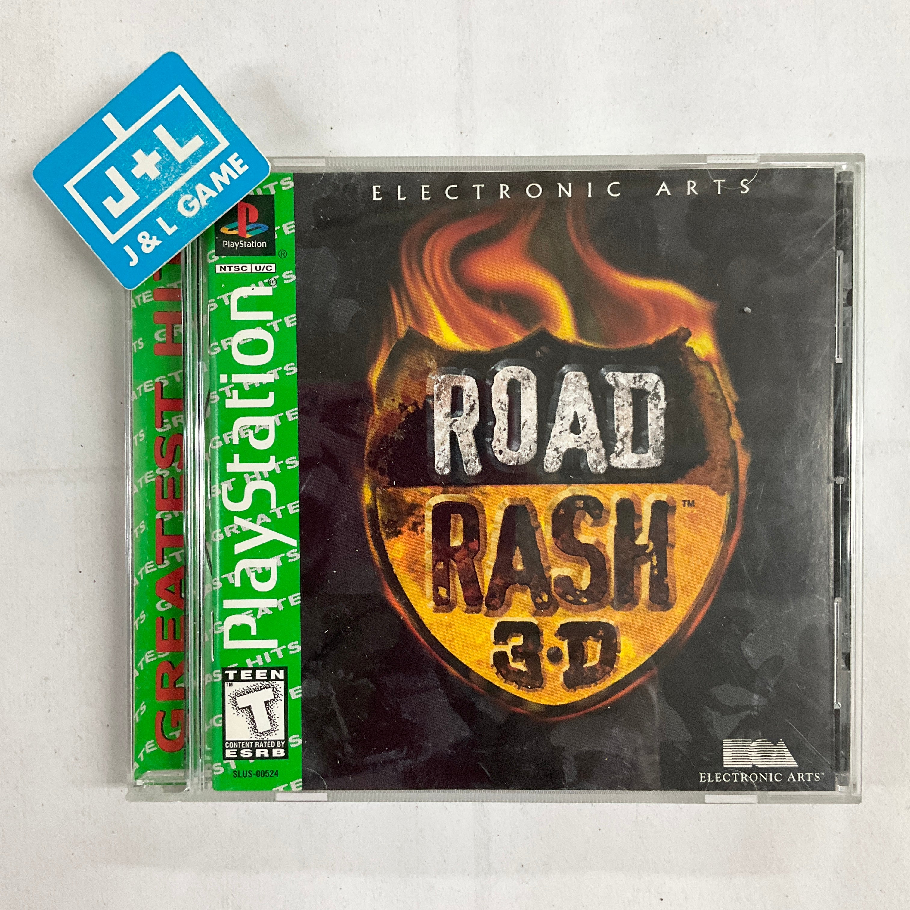 Road Rash 3D (Greatest Hits) - (PS1) Playstation 1 [Pre-Owned] | J&L Game