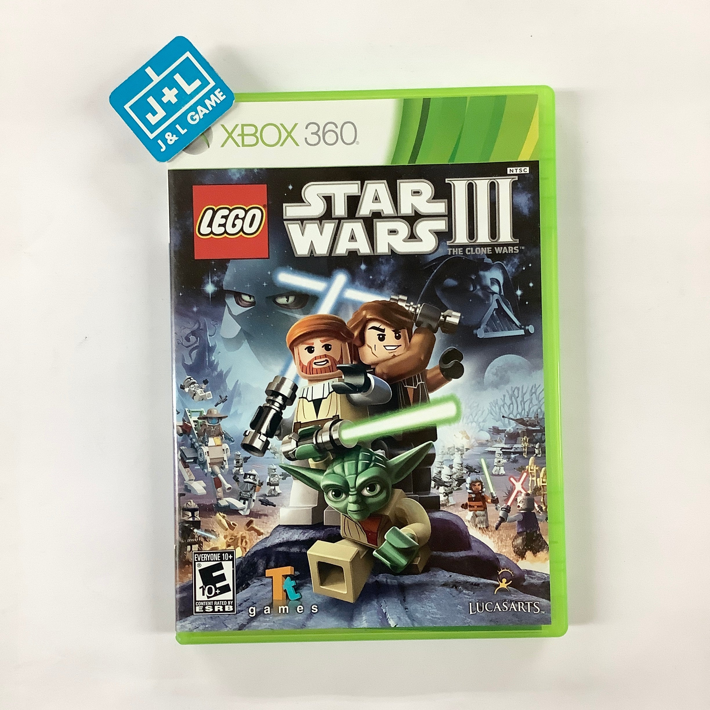 LEGO Star Wars III: The Clone Wars - Xbox 360 [Pre-Owned] | J&L Game