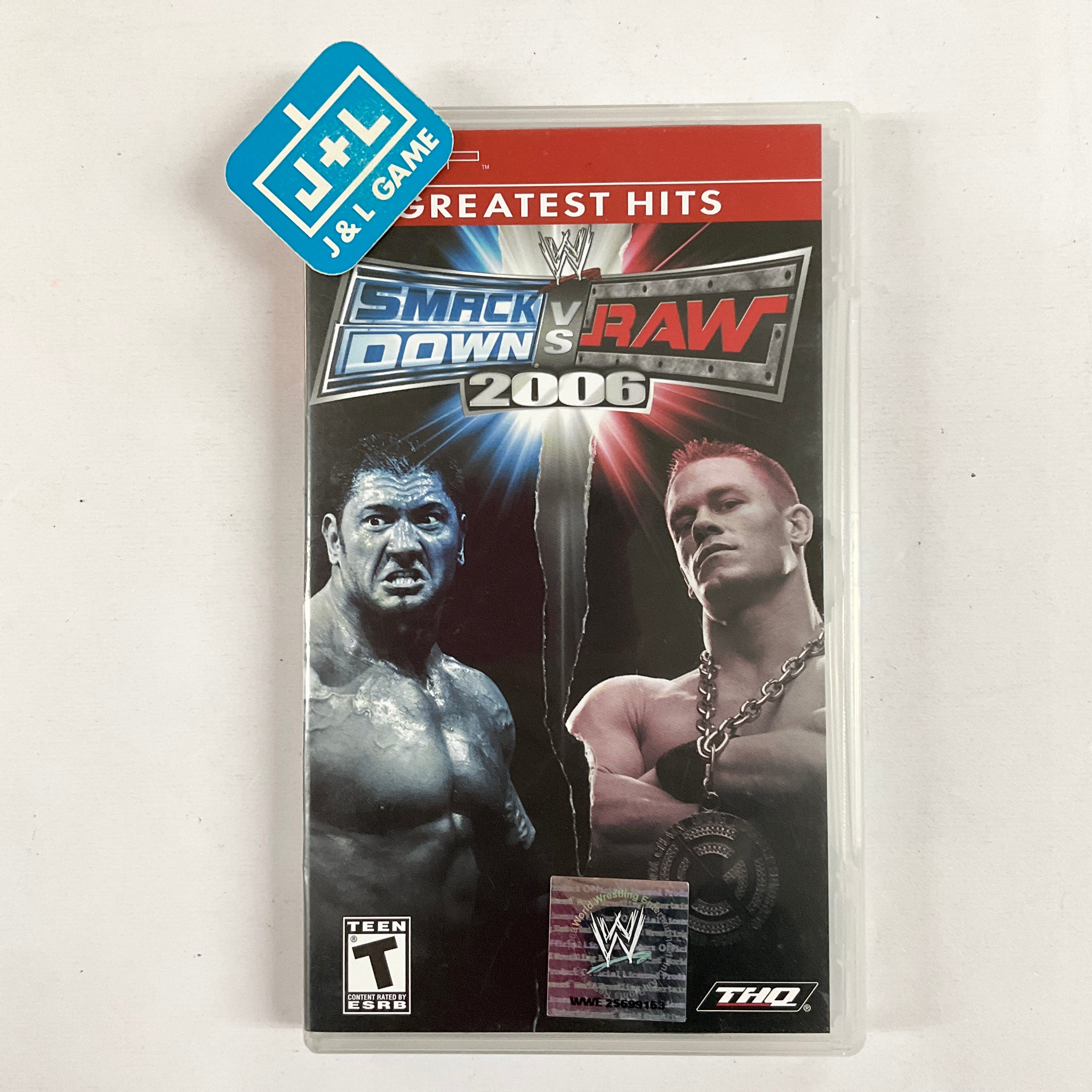 WWE SmackDown! vs. Raw 2006 (Greatest Hits) - PSP [Pre-Owned] | J&L Game