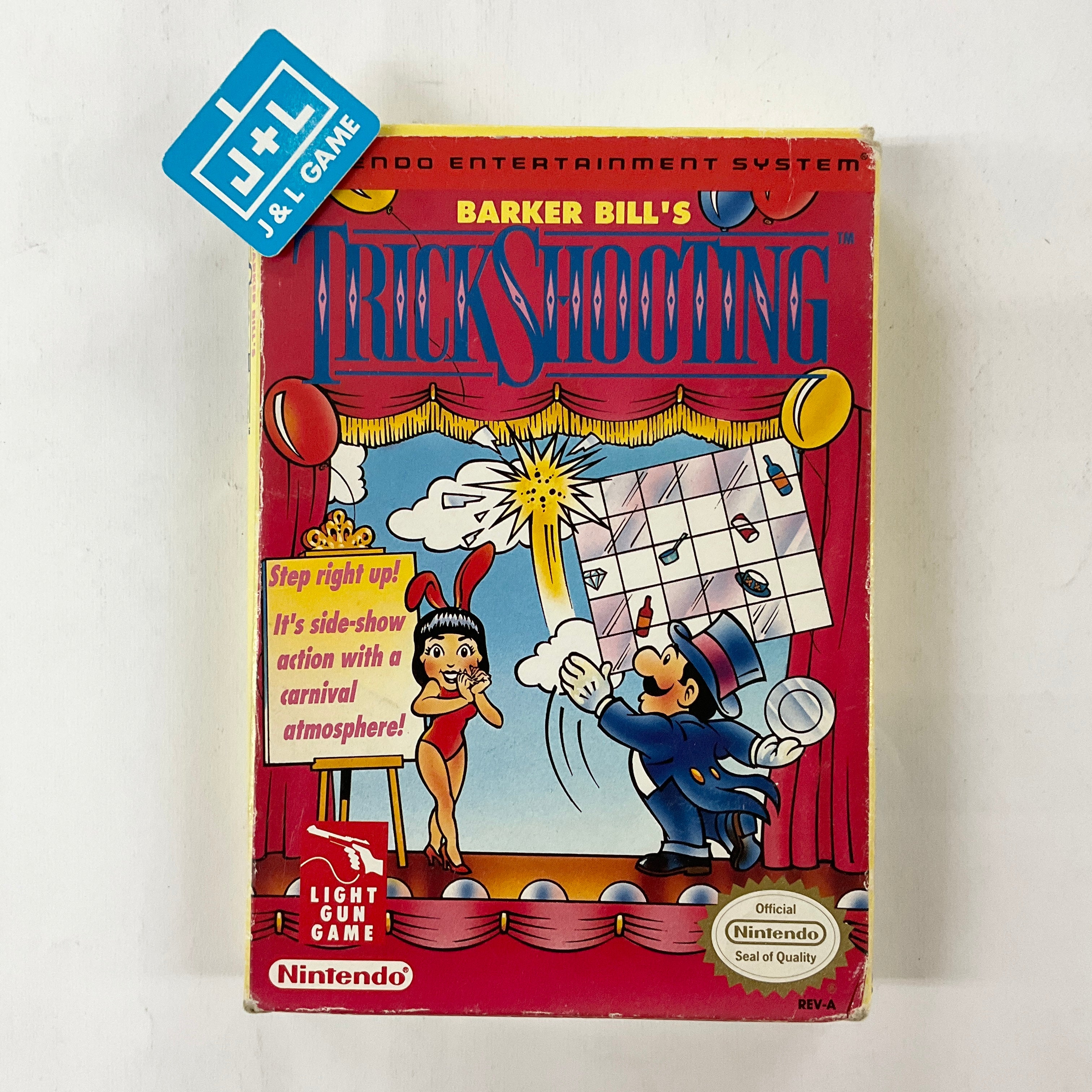 Barker Bill s Trick Shooting NES Nintendo Entertainment System