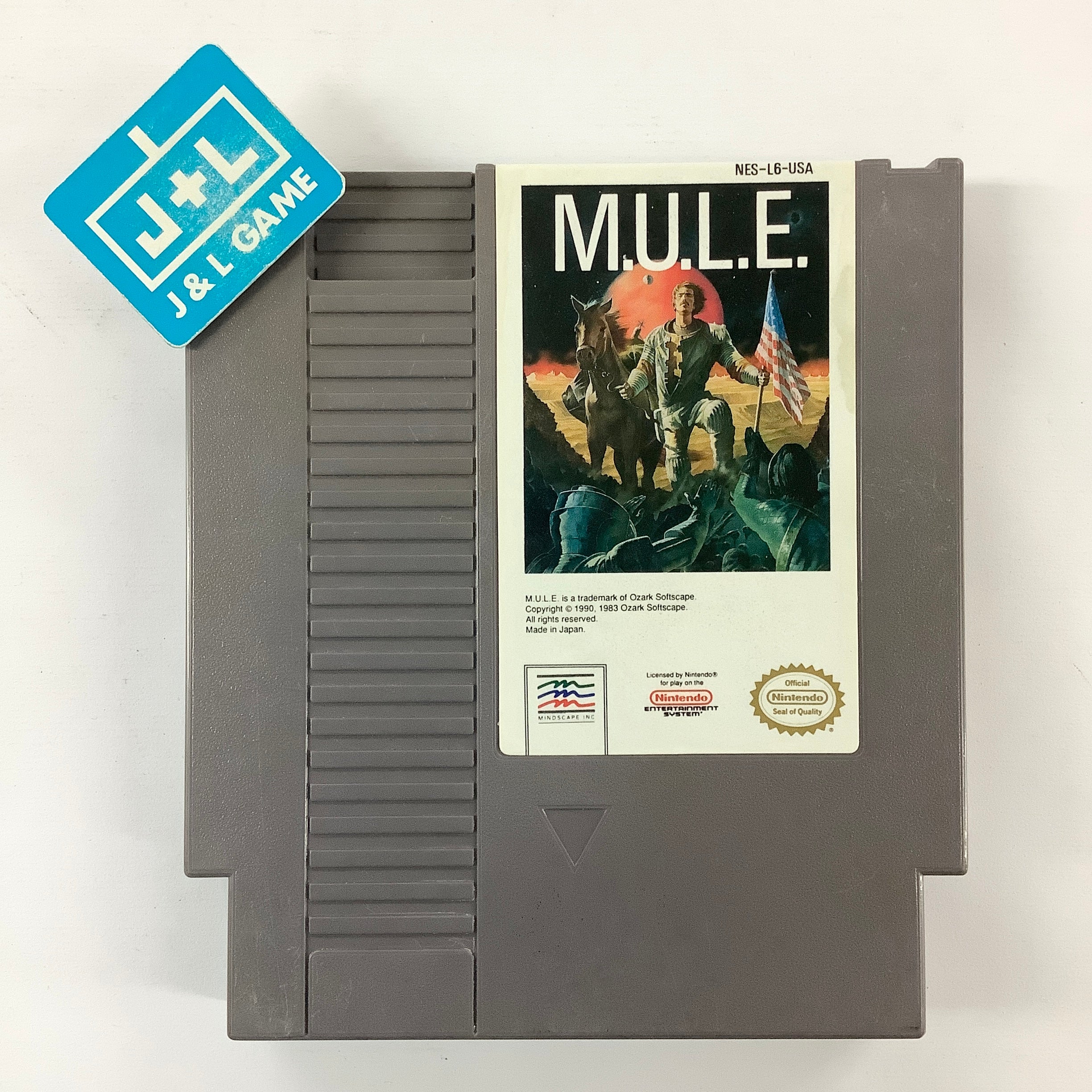 M.U.L.E authentic NES Nintendo Entertainment System Game Cartridge